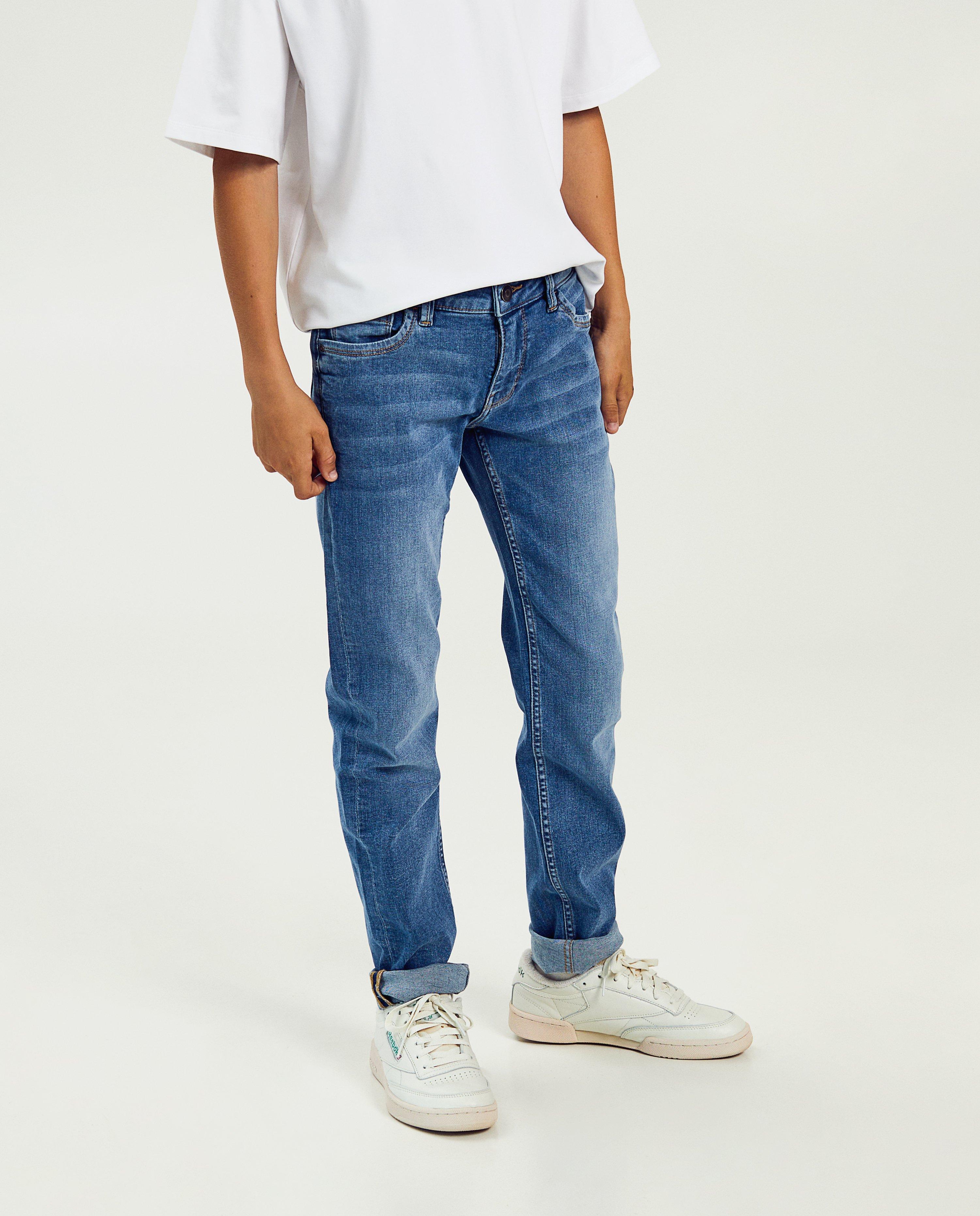 Jeans - Blauwe jeans, straight fit