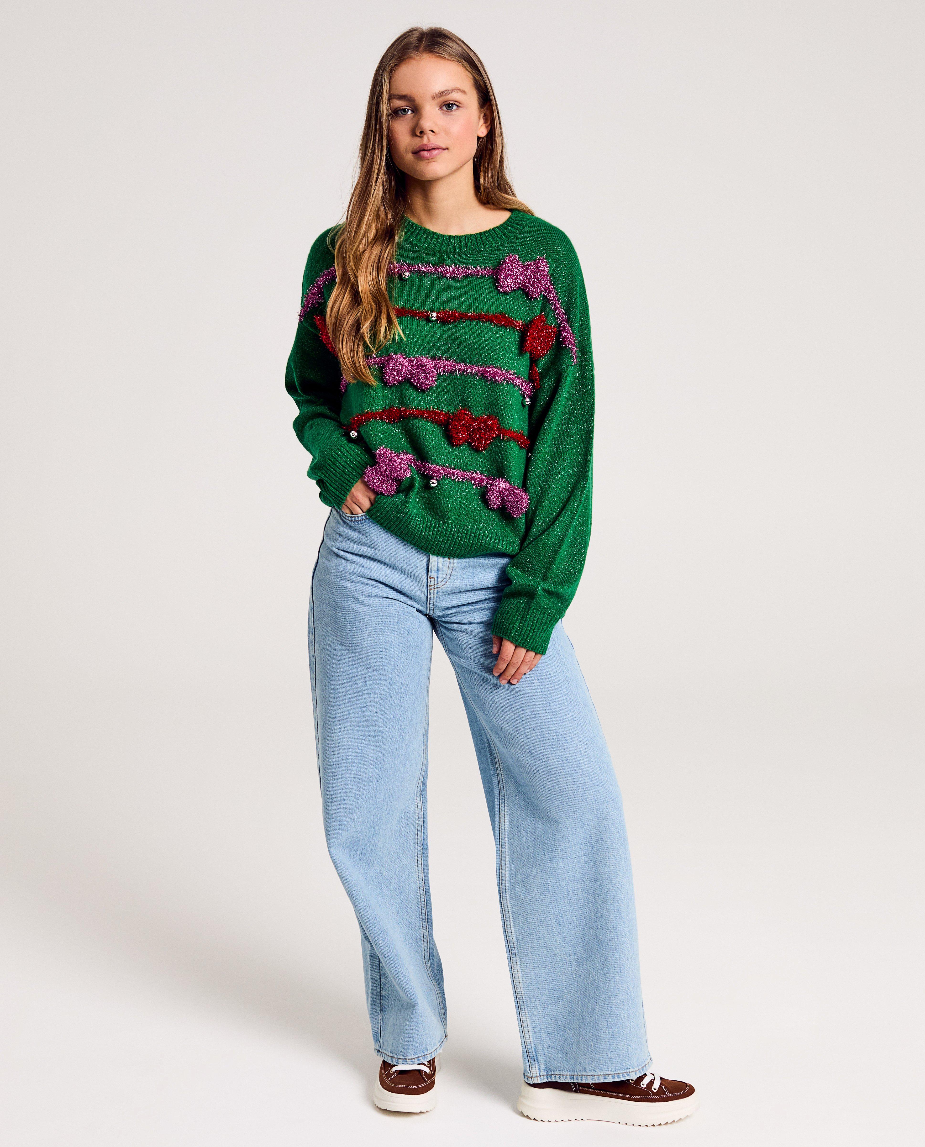 Pulls - Pull de Noël avec nœuds