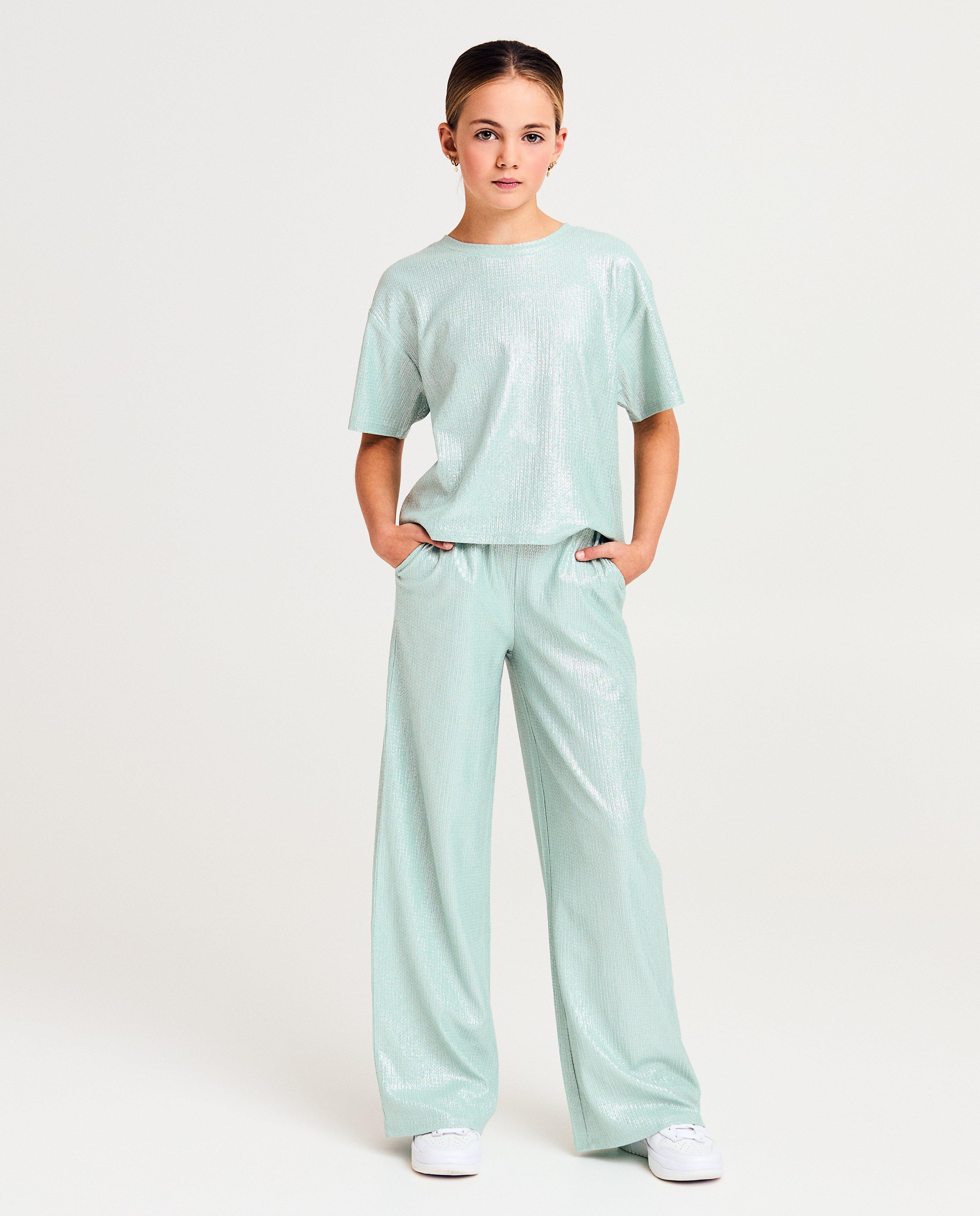 Hemden - T-shirt met glitter, 128-170
