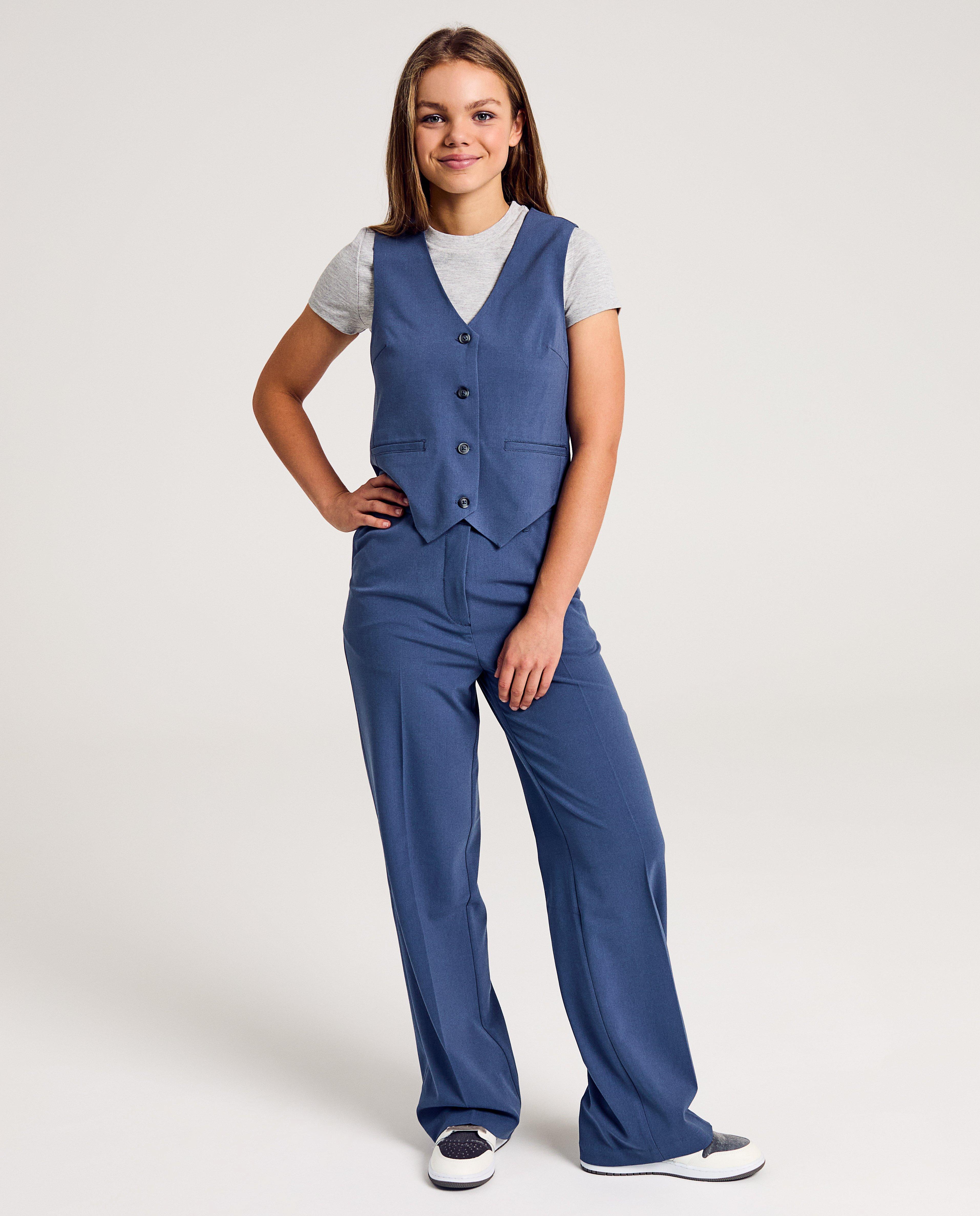 Grijs T-shirt, cropped fit - Product Detail - lichtgrijs - afbeelding nummer 4