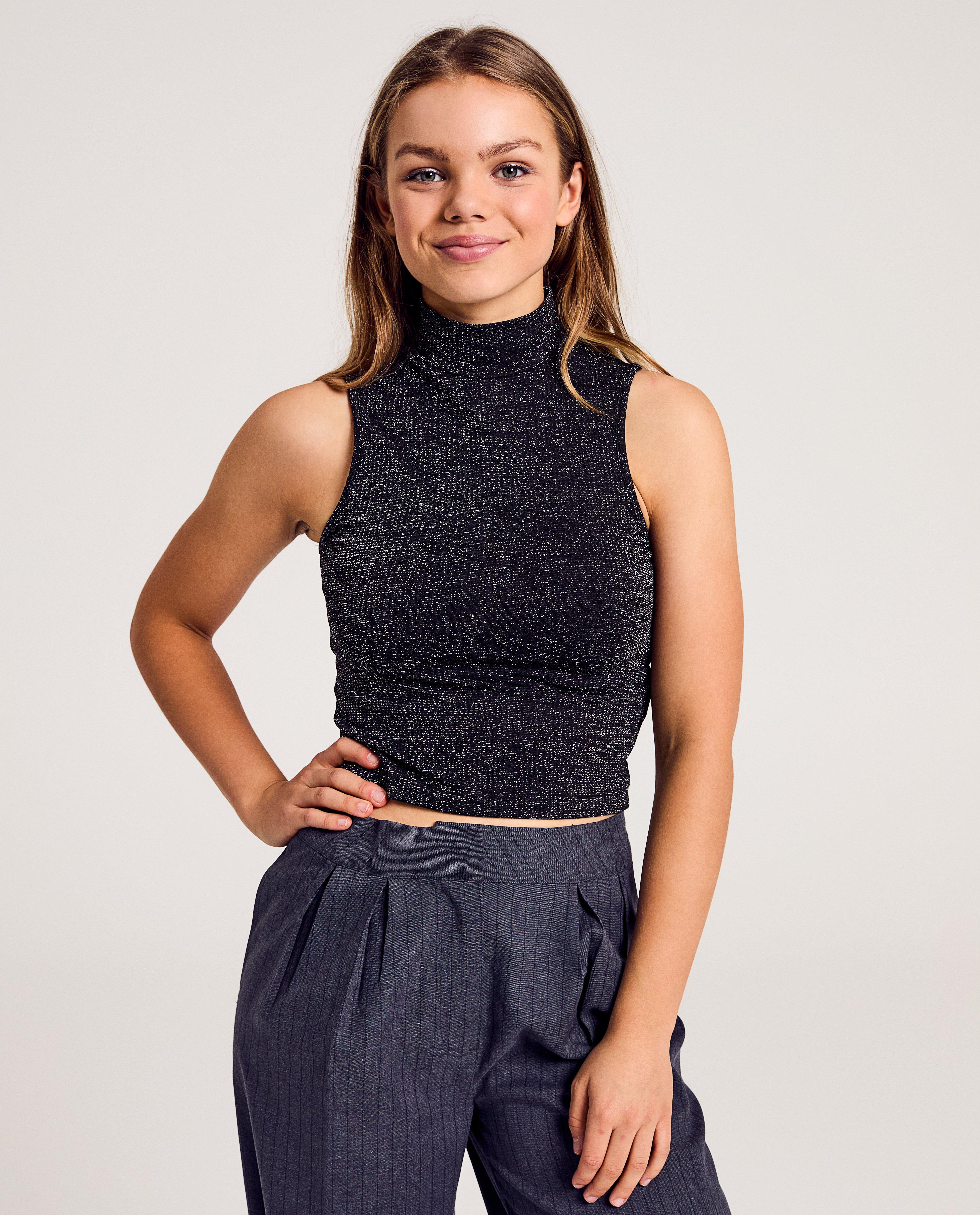 Top met glitter - null - Groggy