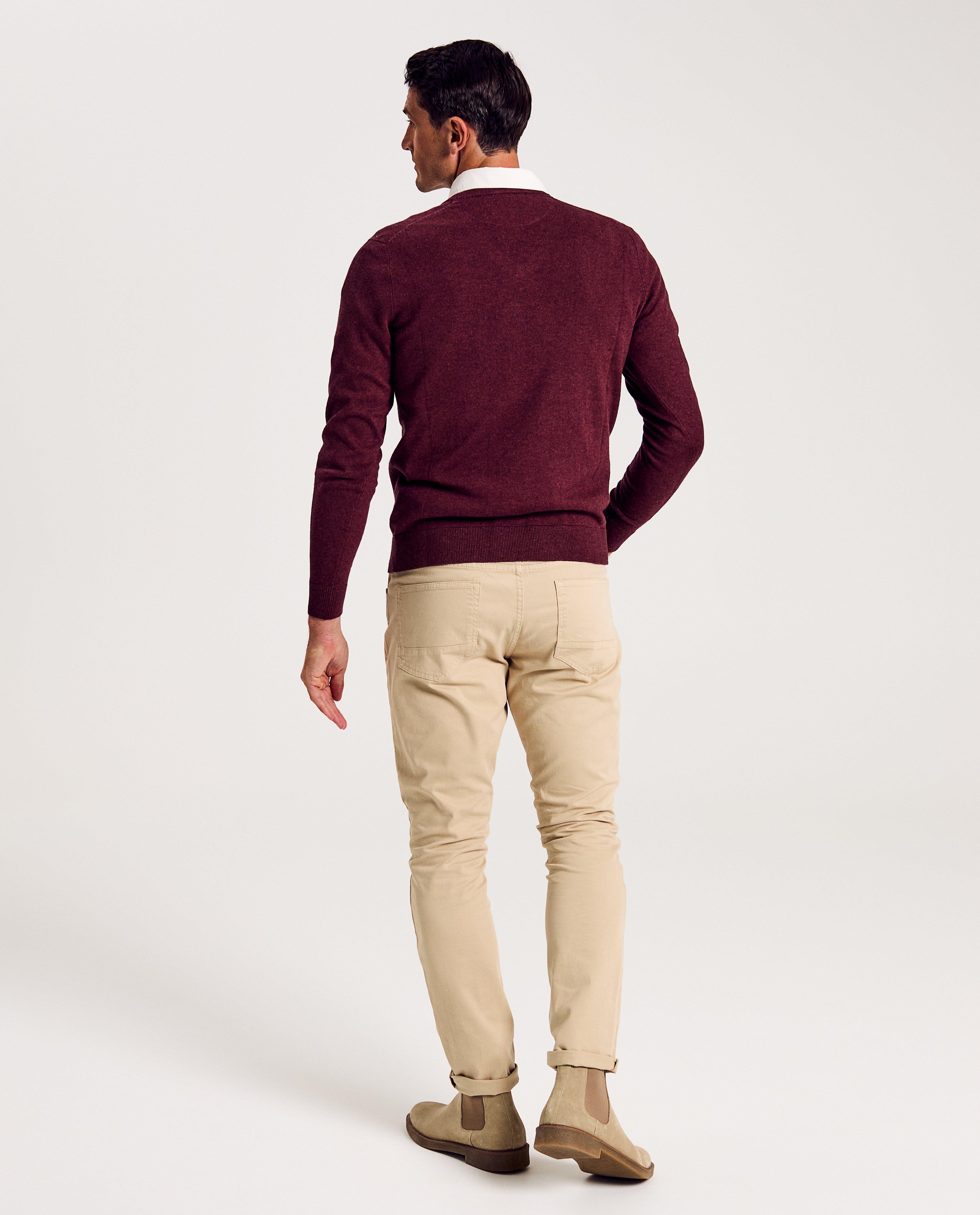Pantalons - Pantalon beige, coupe étroite