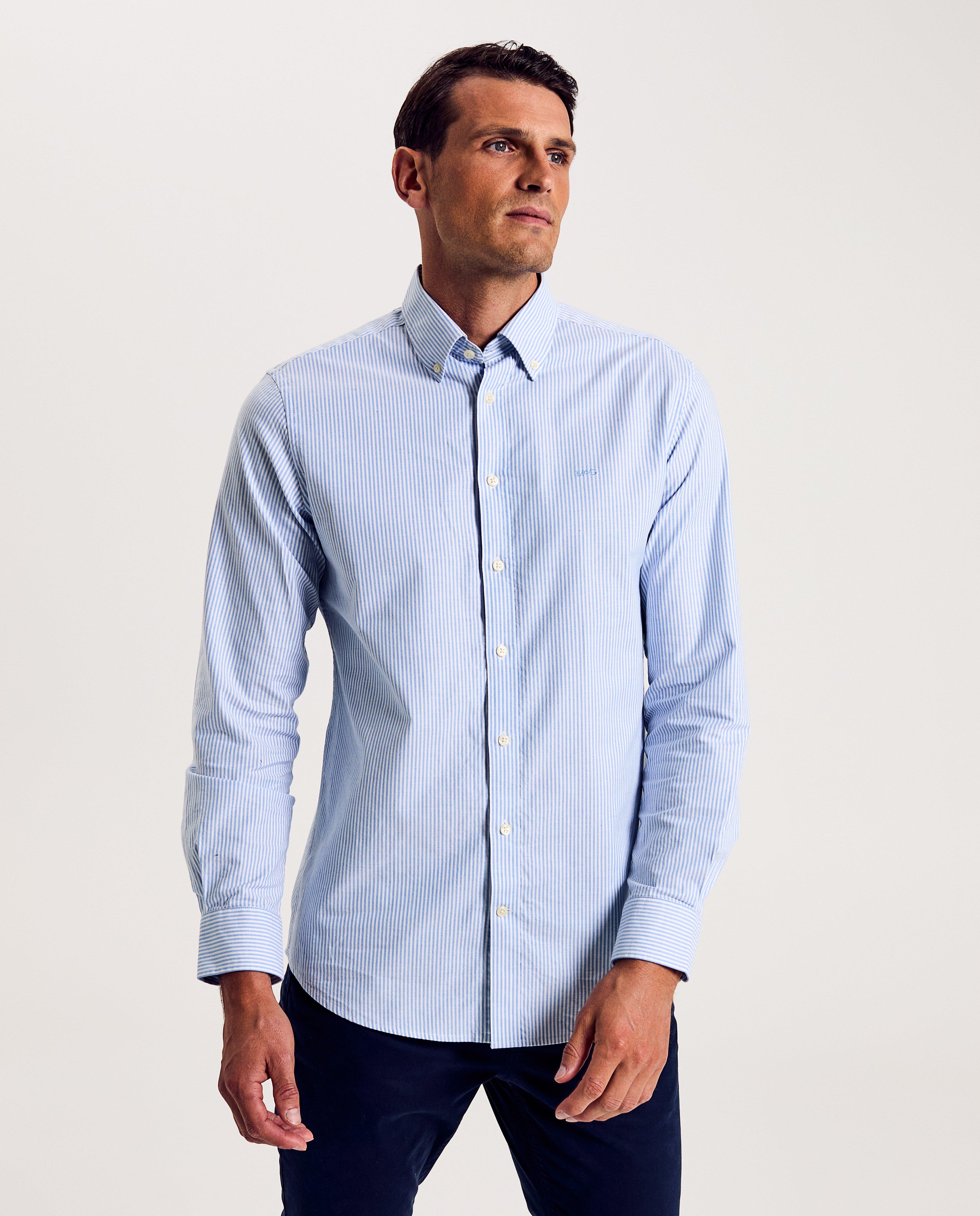 Chemise à rayures, coupe régulière - null - McGregor