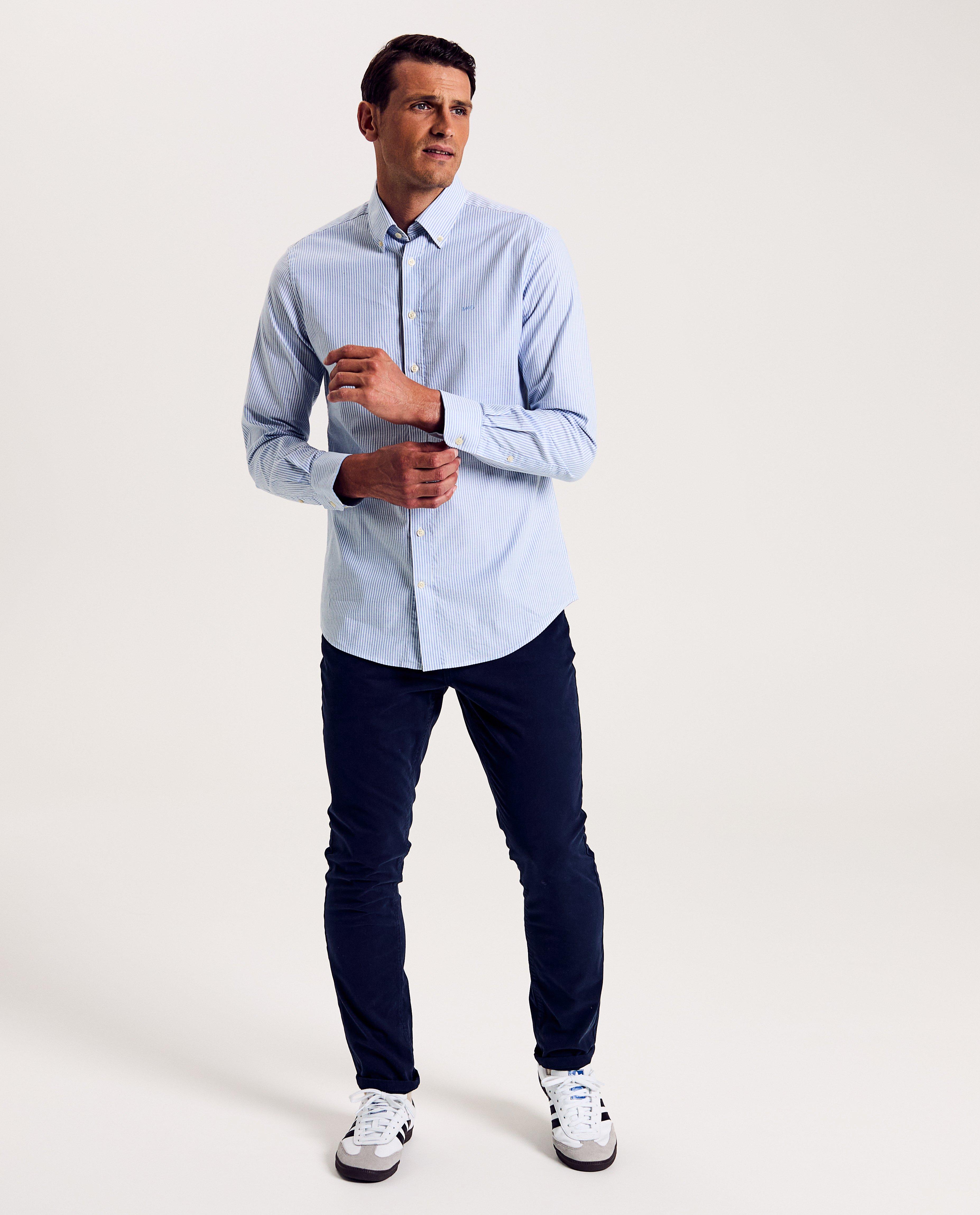 Chemises - Chemise à rayures, coupe régulière