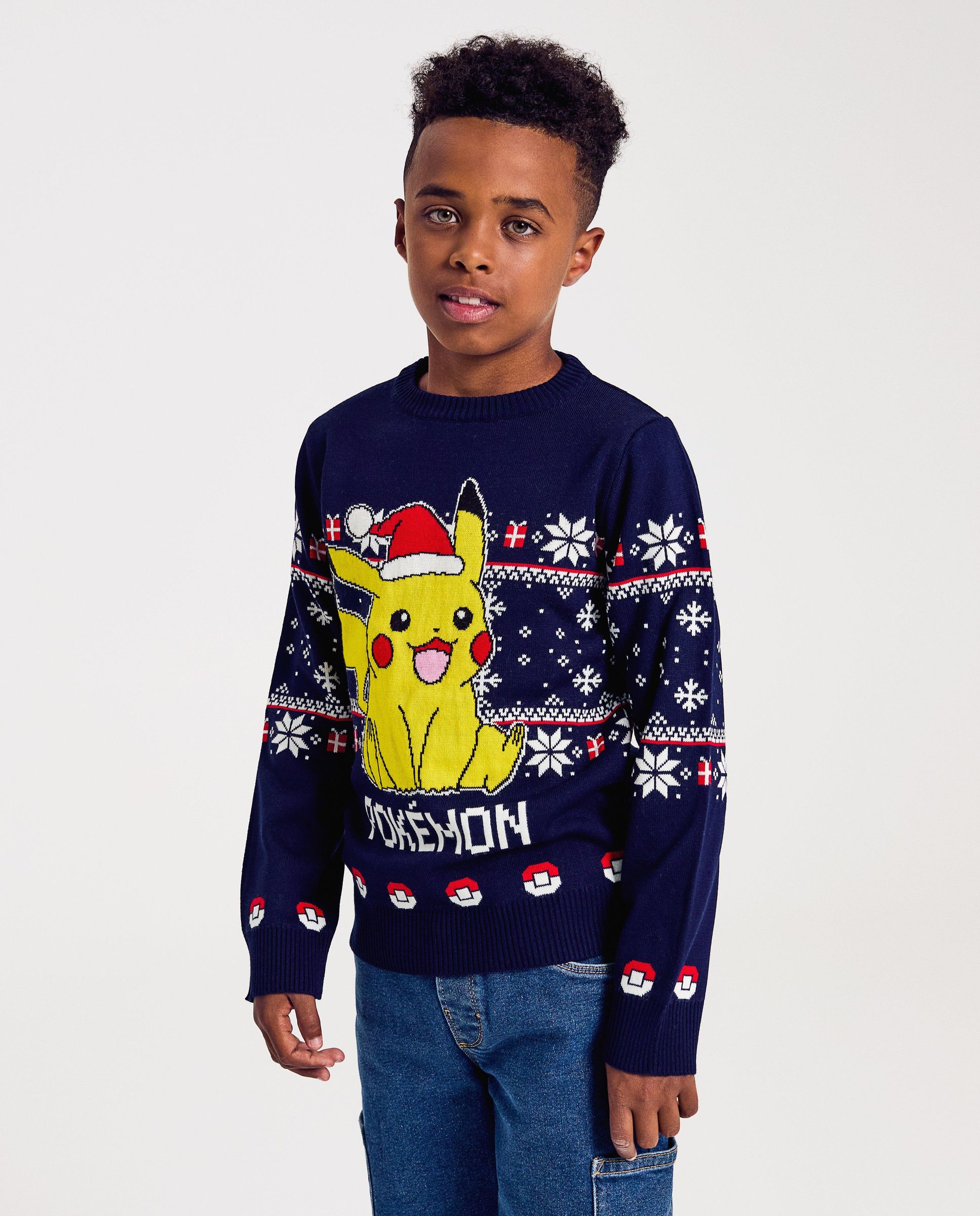 Pull De Noël Pour Enfants – Sweat Festif Garçon Fille Pour Fêtes Familiales Hiver - 7