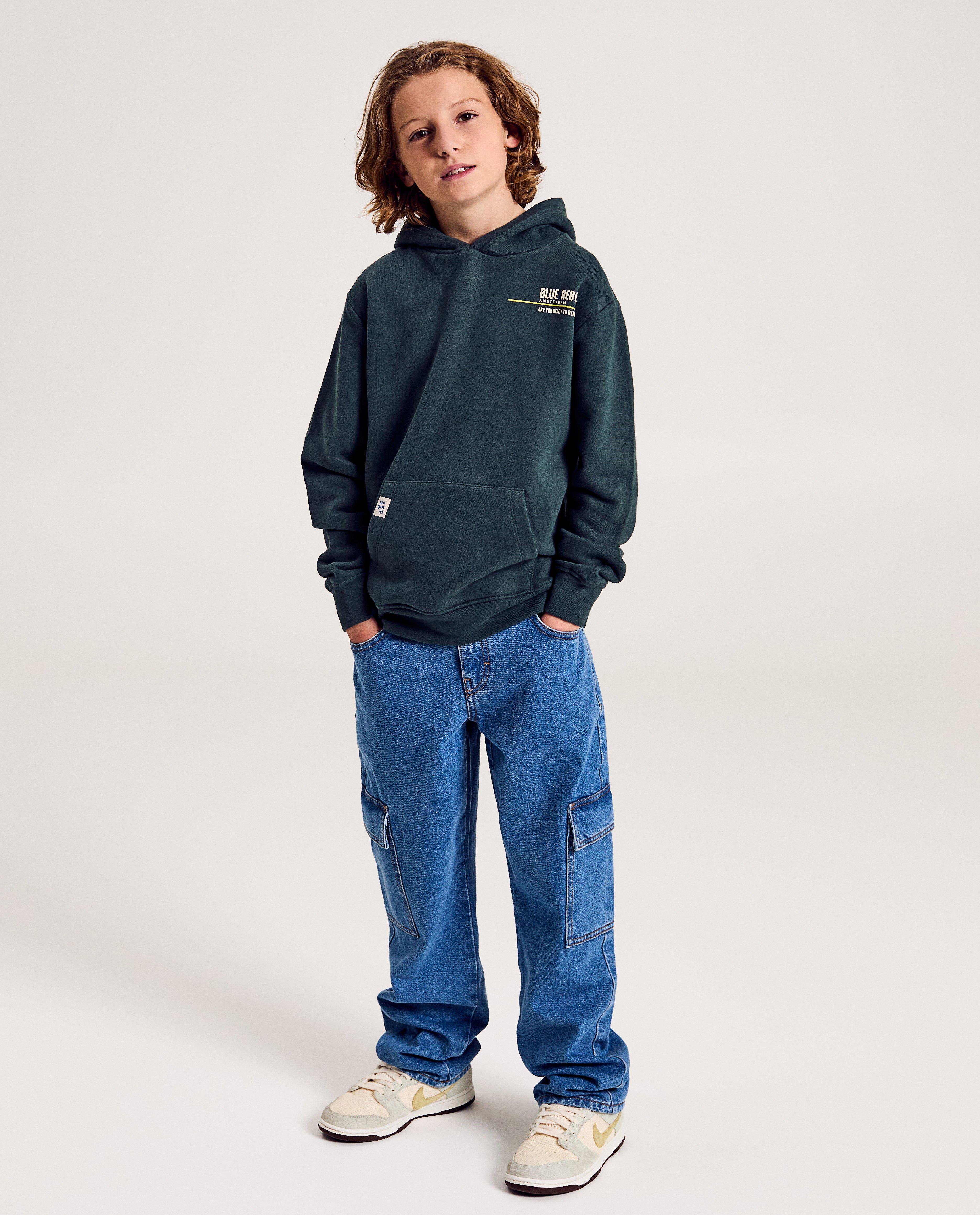 Sweaters - Hoodie met backprint