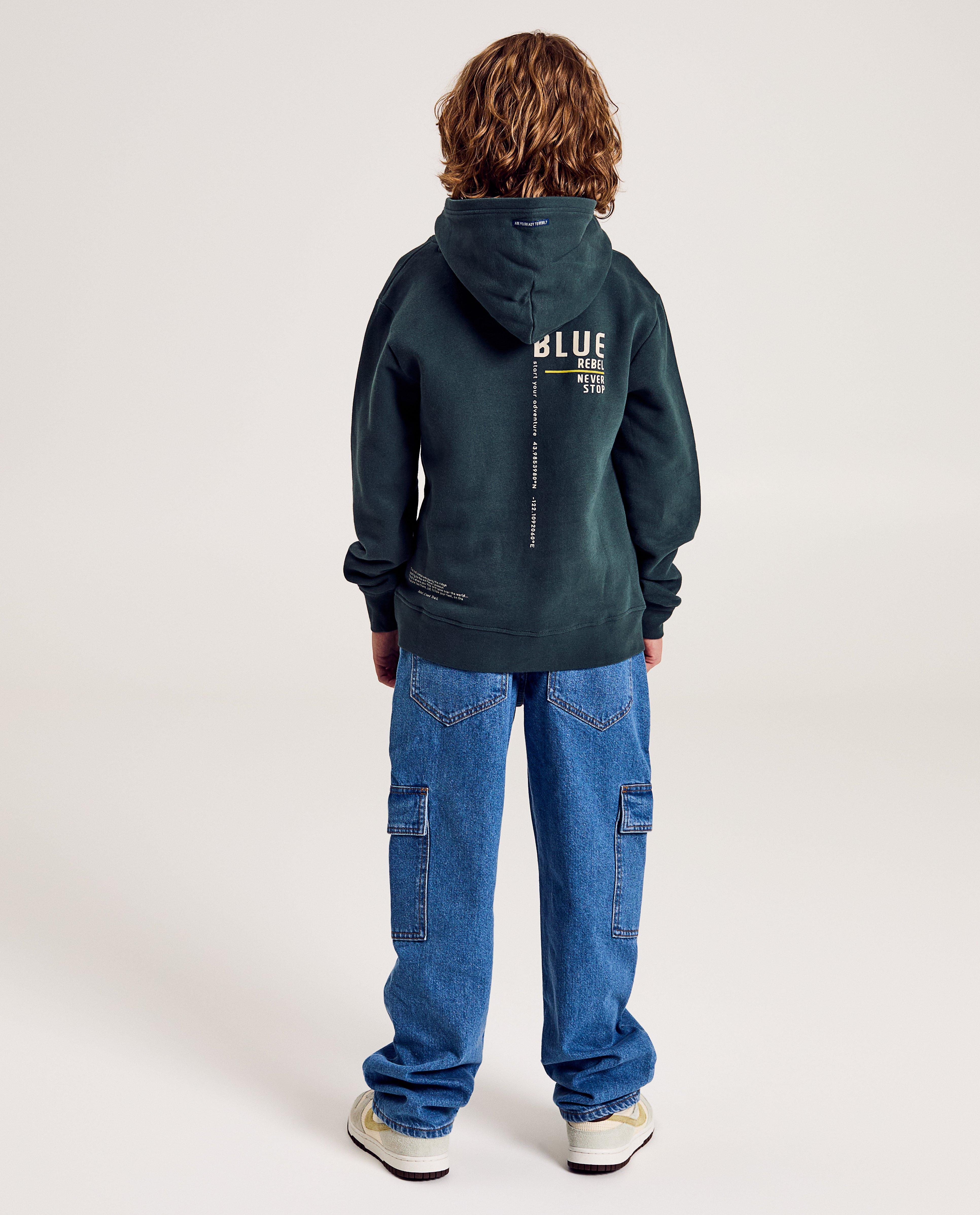 Sweaters - Hoodie met backprint
