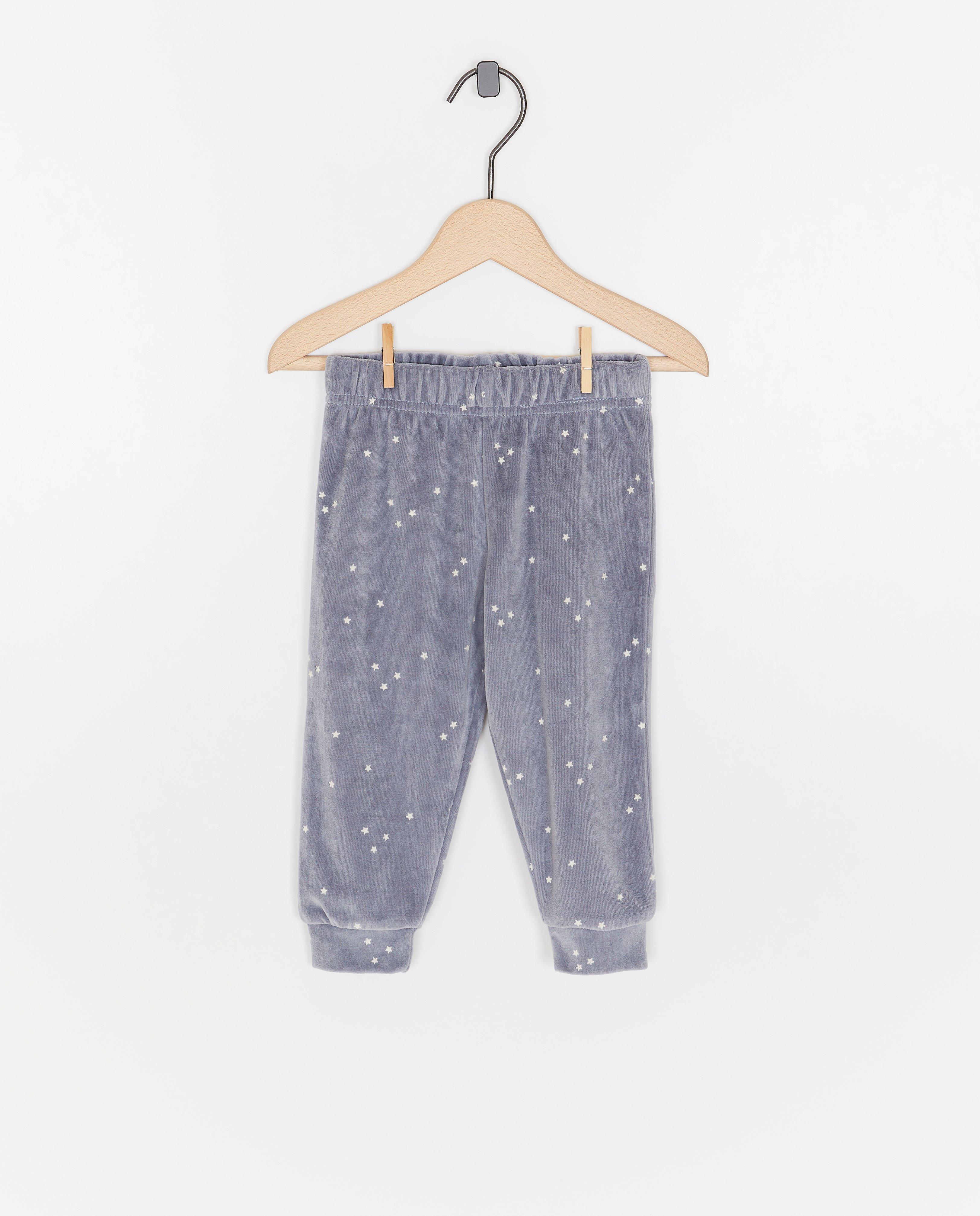 Fluwelen pyjama met geborduurde Bumba - Product Detail - khaki - afbeelding nummer 4