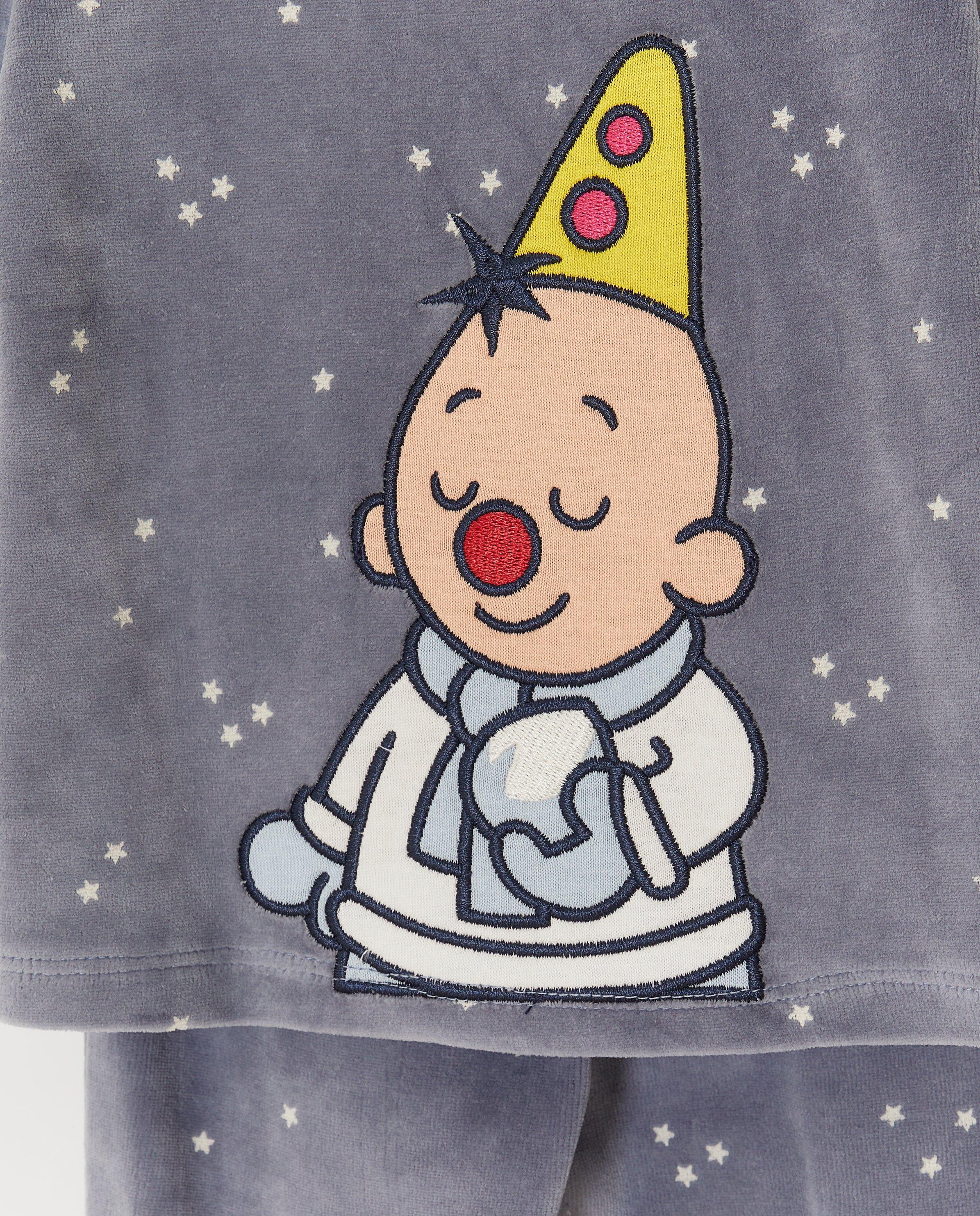 Fluwelen pyjama met geborduurde Bumba - Product Detail - khaki - afbeelding nummer 3