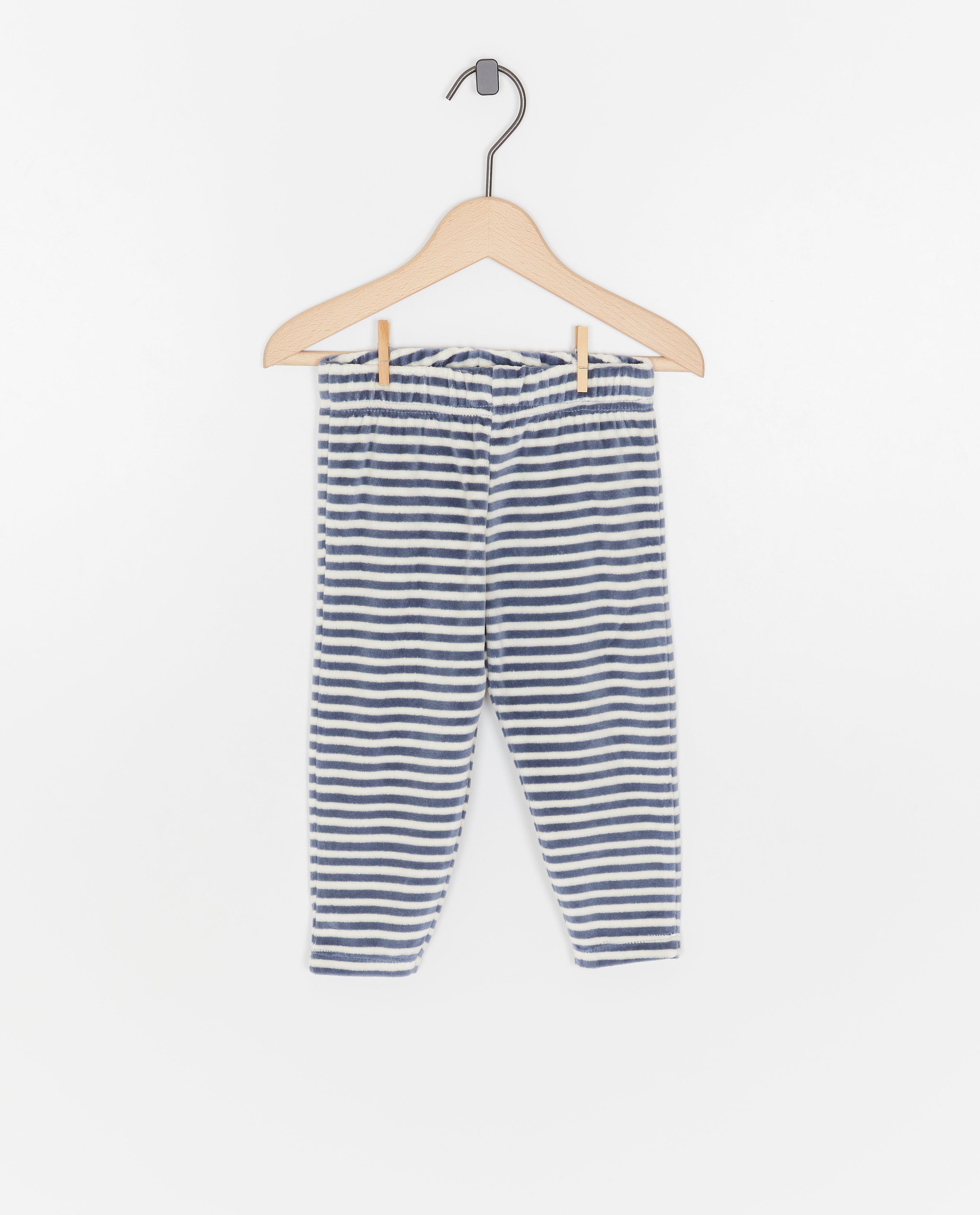 Nachtkleding - Fluwelen pyjama met print Bumba
