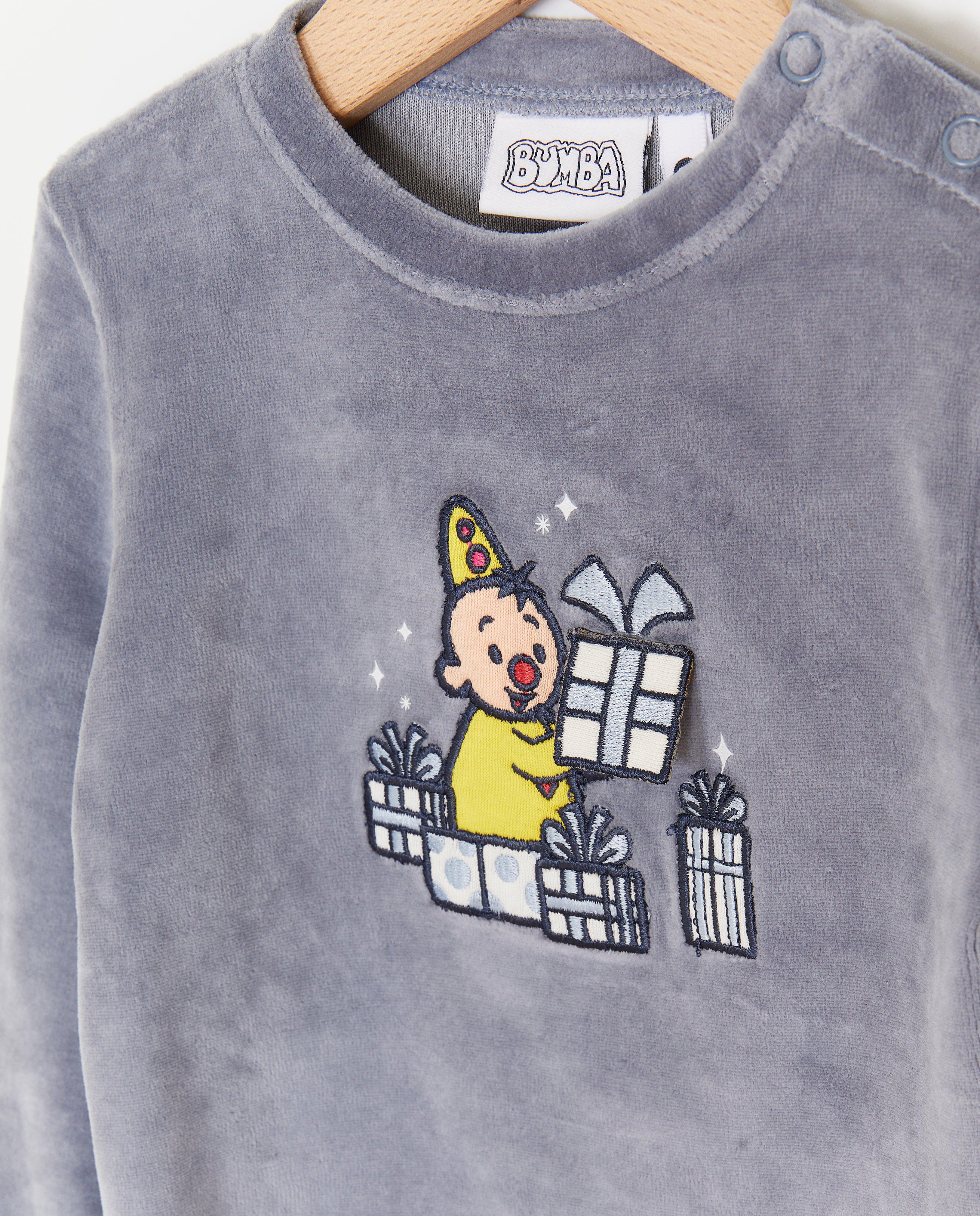 Nachtkleding - Fluwelen pyjama met print Bumba