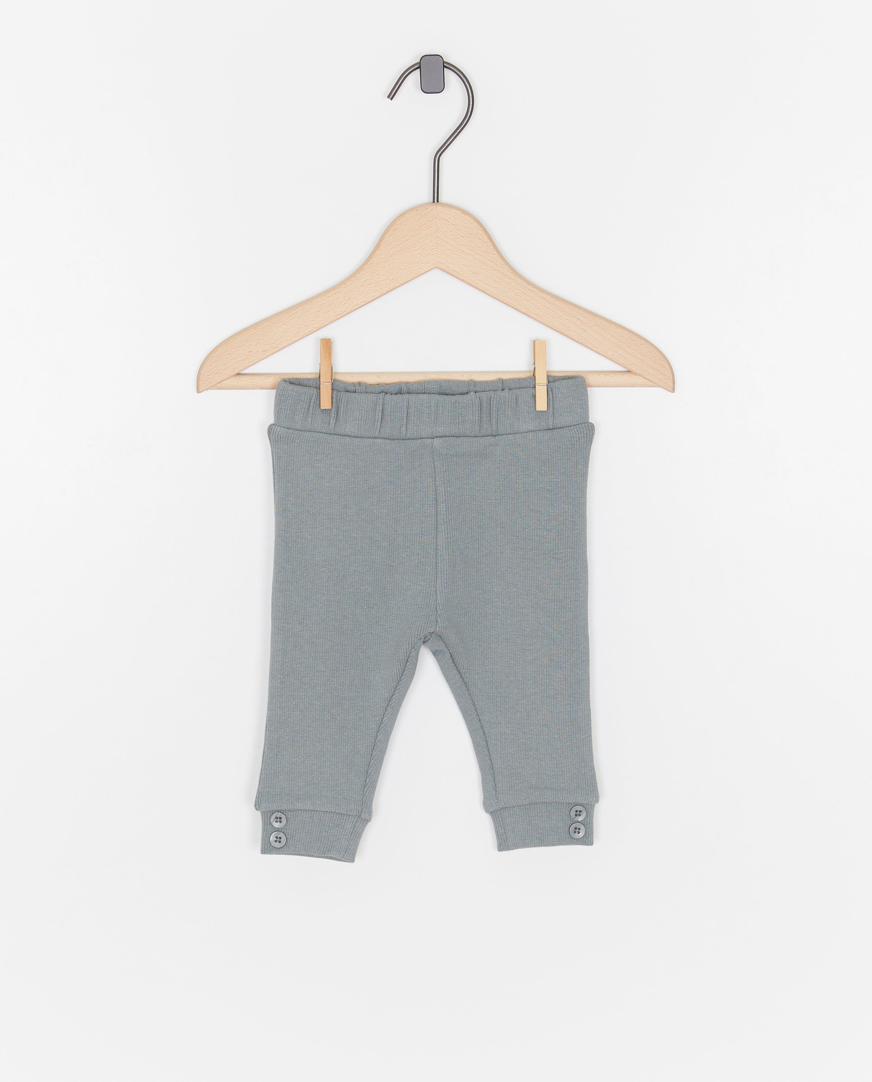 Leggings - Legging met fijne rib