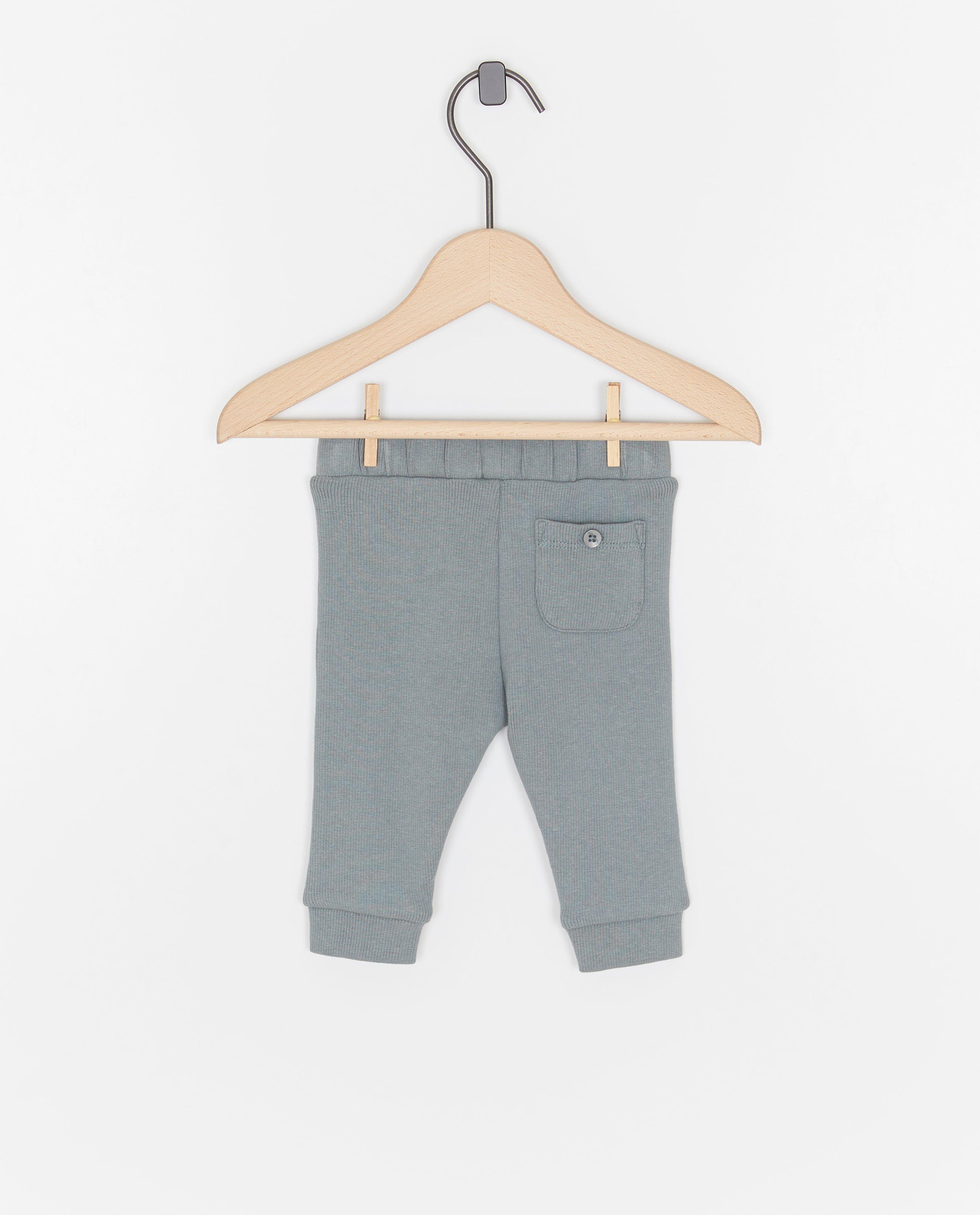 Leggings - Legging met fijne rib