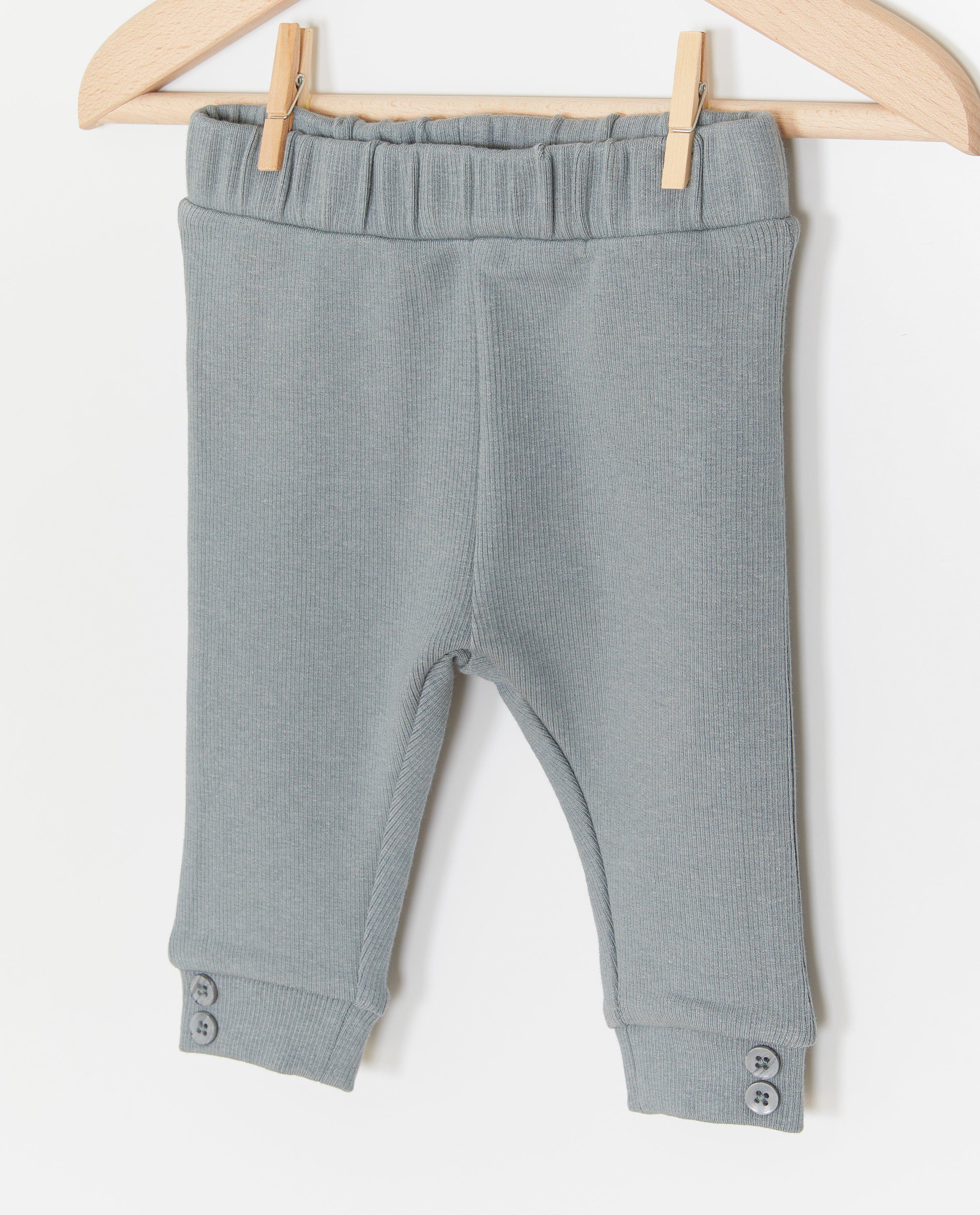 Leggings - Legging met fijne rib