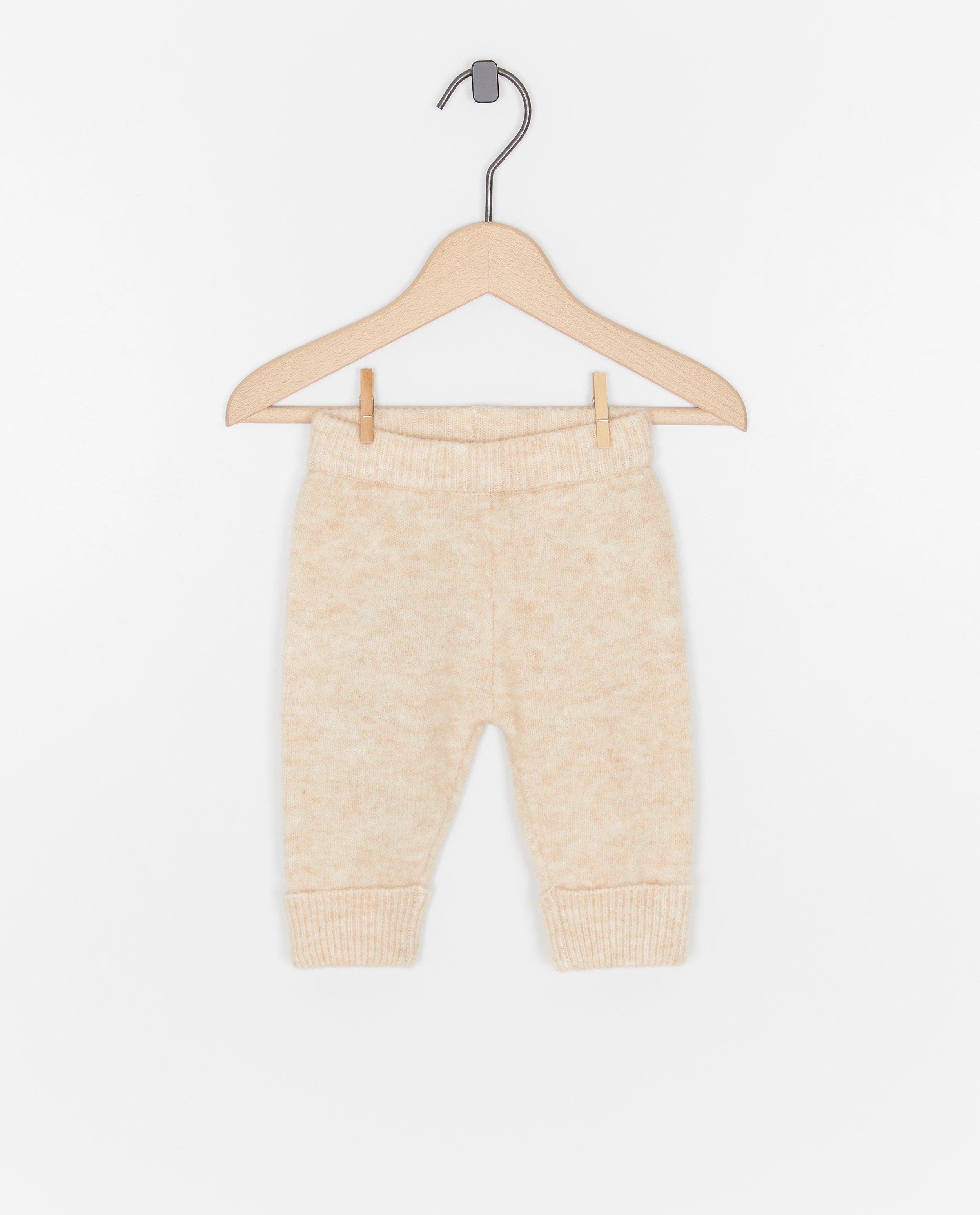 Gebreide legging - Product Detail - lichtbeige - afbeelding nummer 1