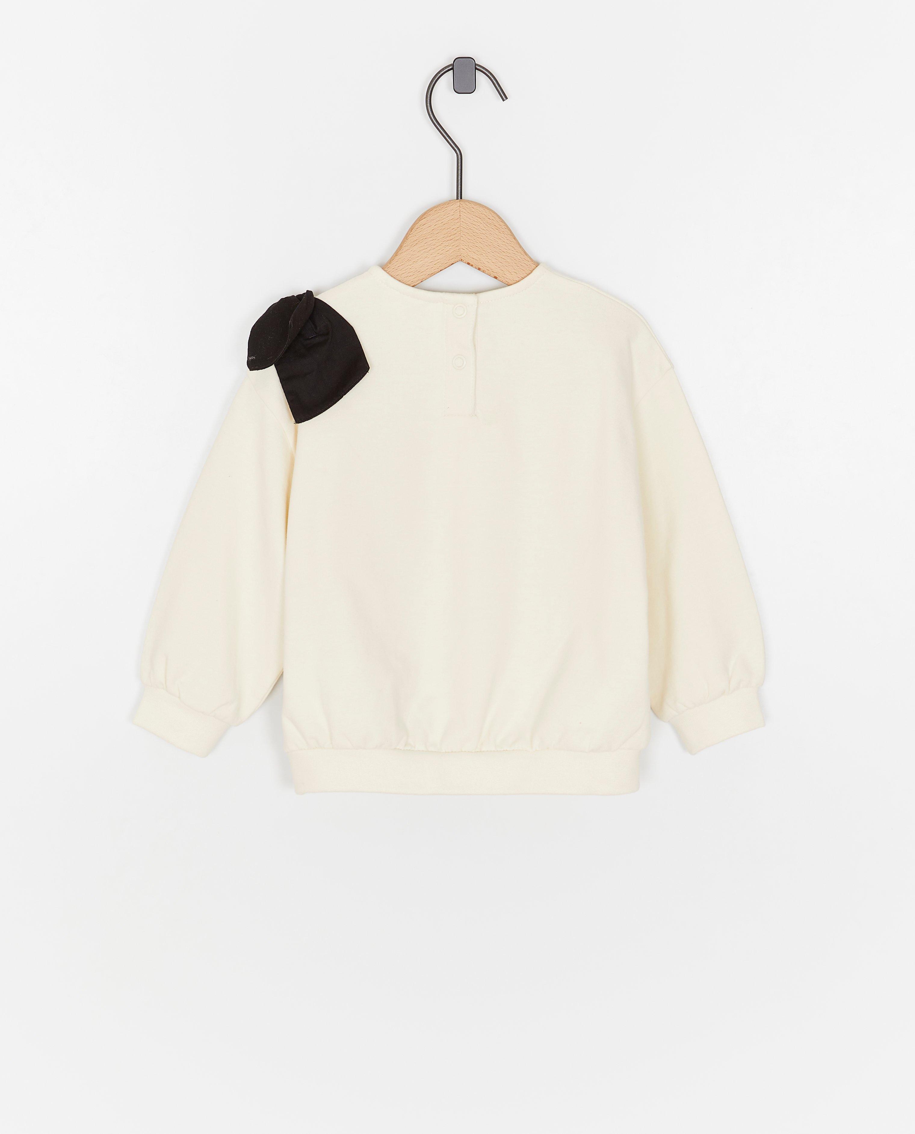Sweater met strik, 62-98 - Product Detail - wit - afbeelding nummer 2