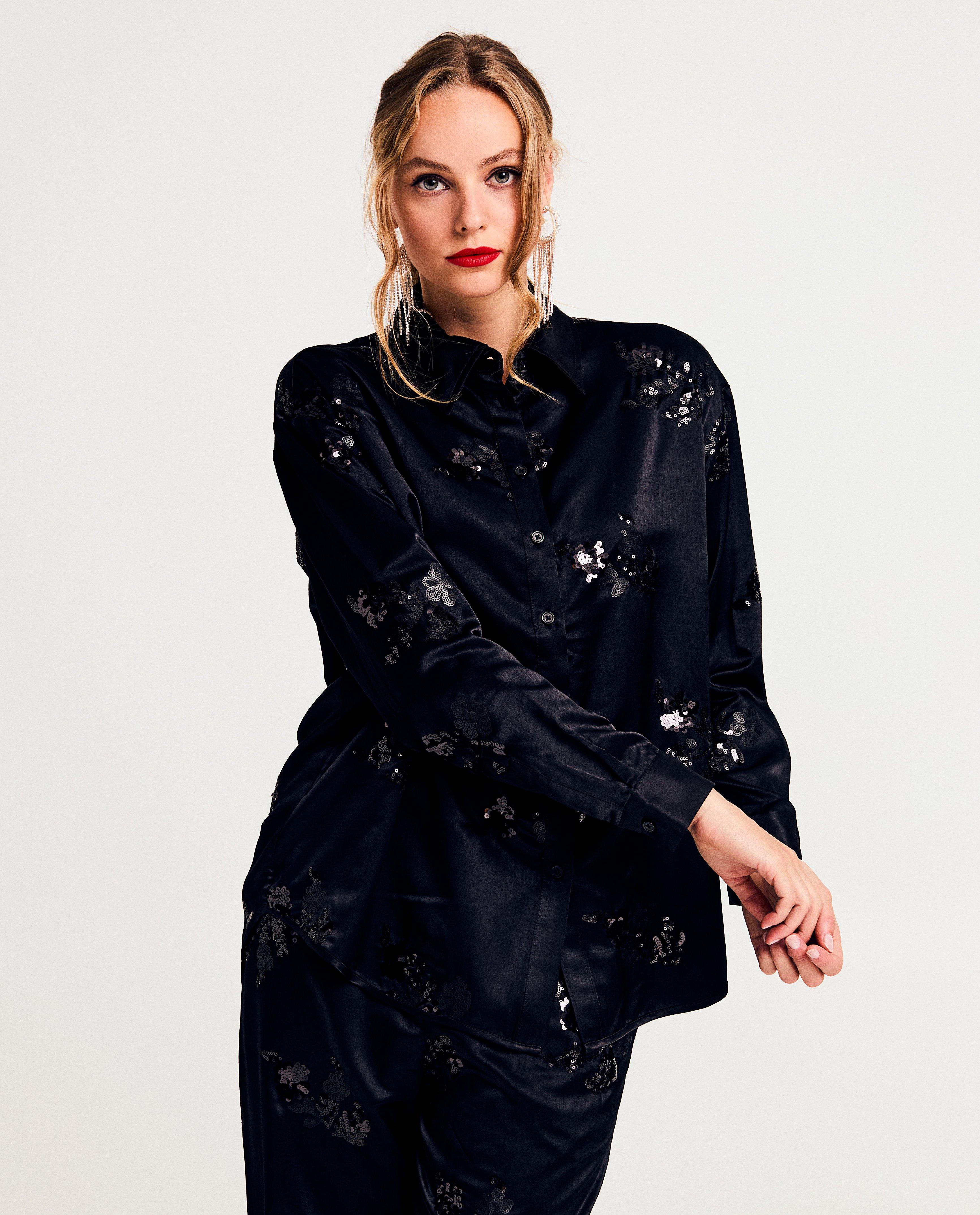 Chemises - Blouse à paillettes