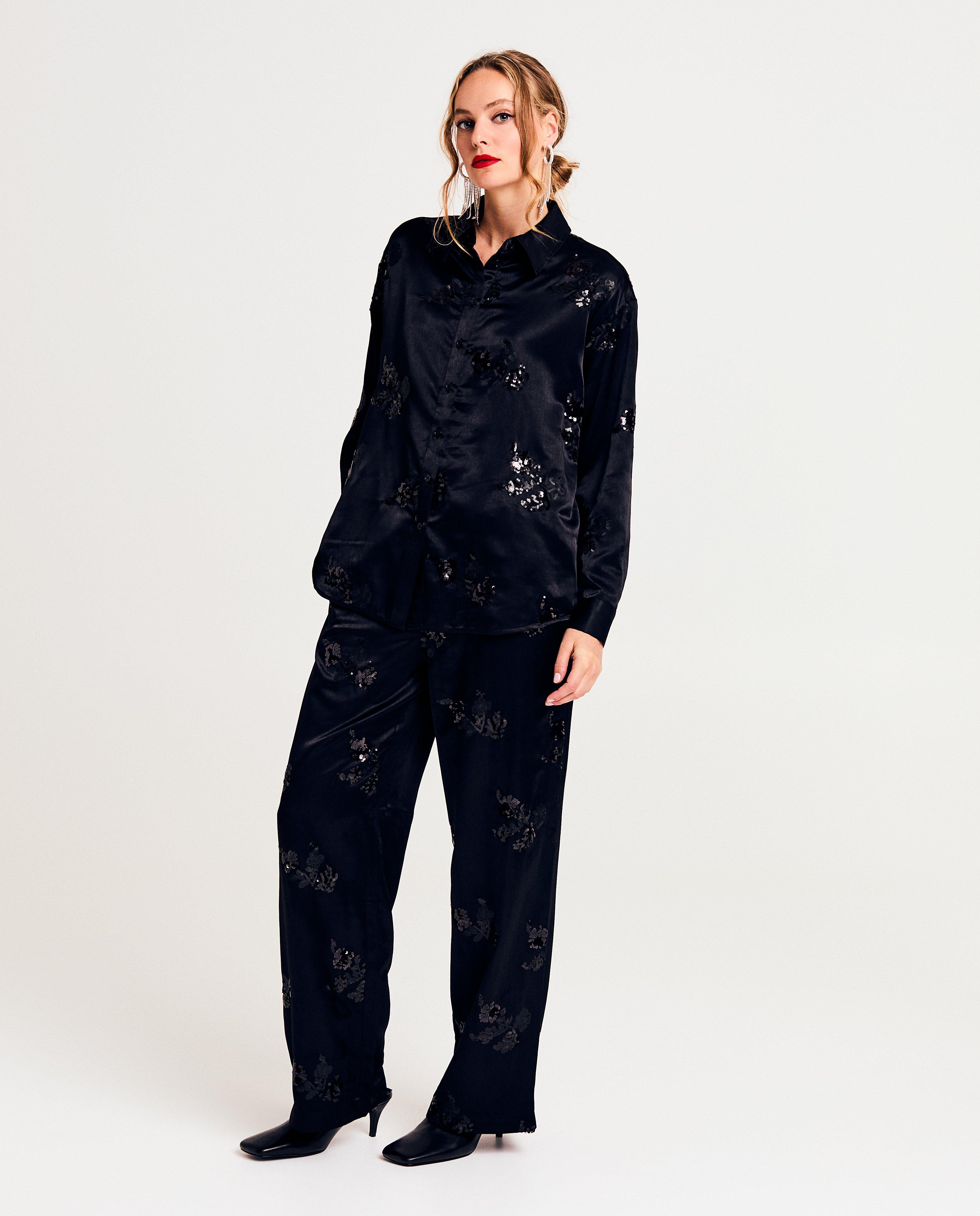 Hemden - Blouse met pailletten