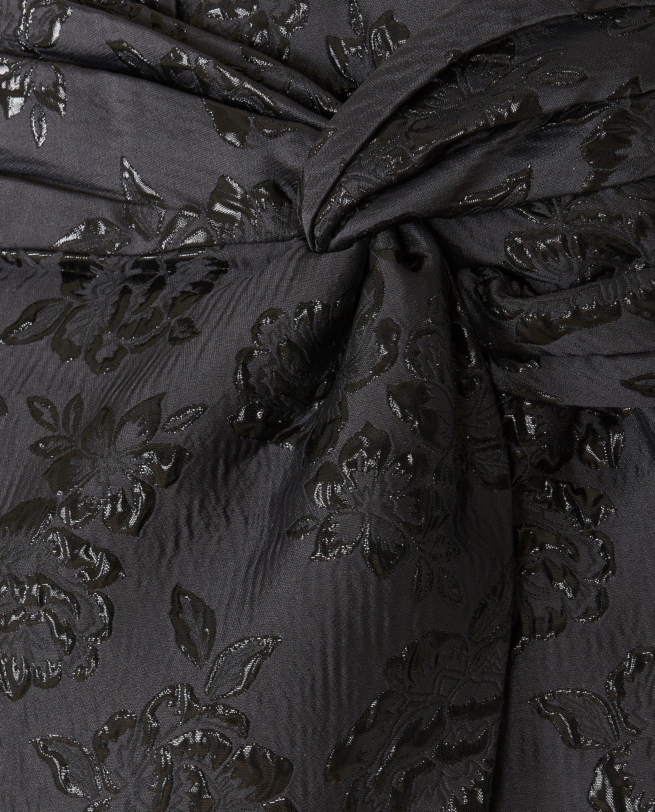 Shorten - Skort van jacquard met bloemen