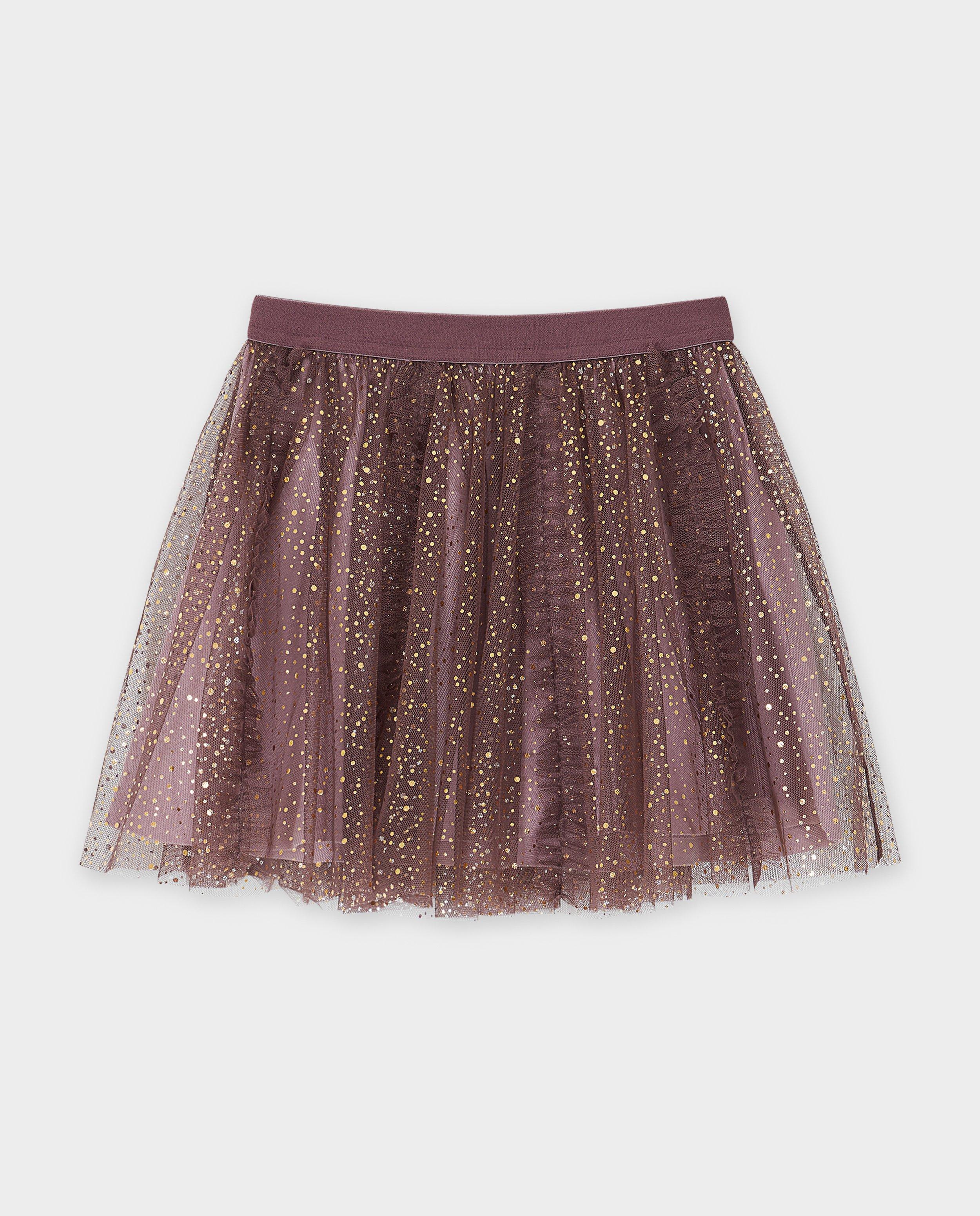 Jupes - Jupe en tulle avec paillettes