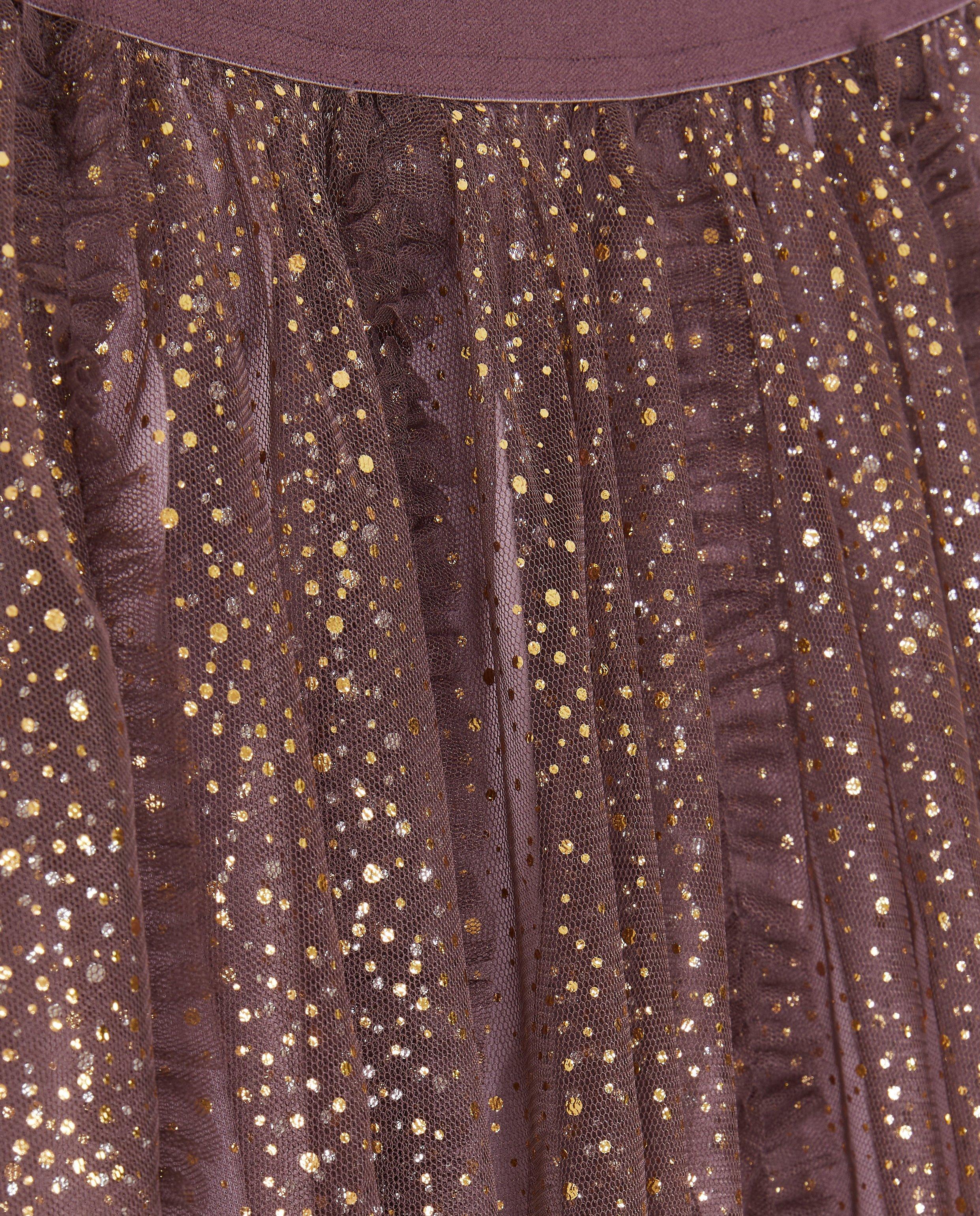 Jupes - Jupe en tulle avec paillettes