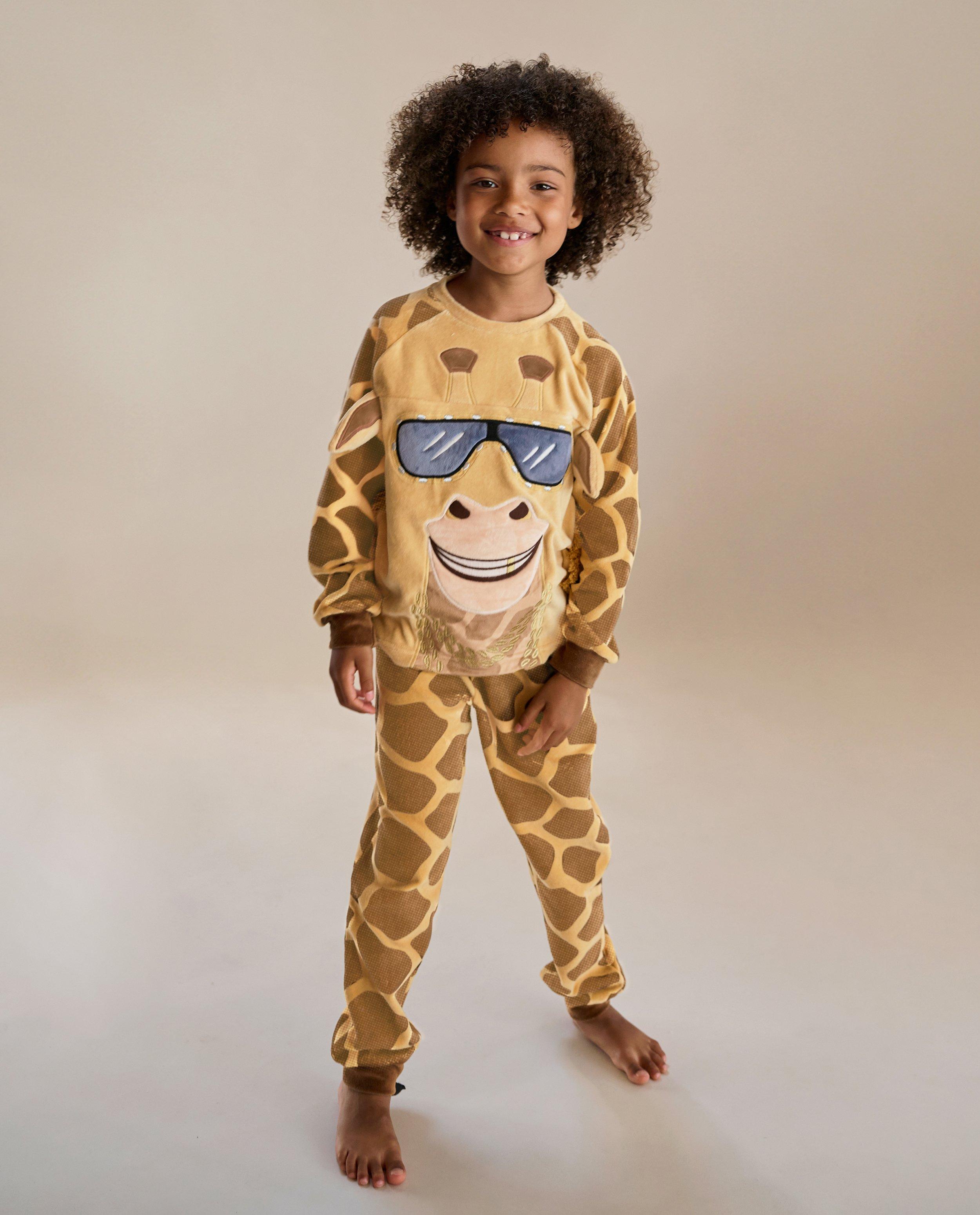 Pyjama Giraf maat 116 170 unisex The Masked Singer JBC Belgie Belgie