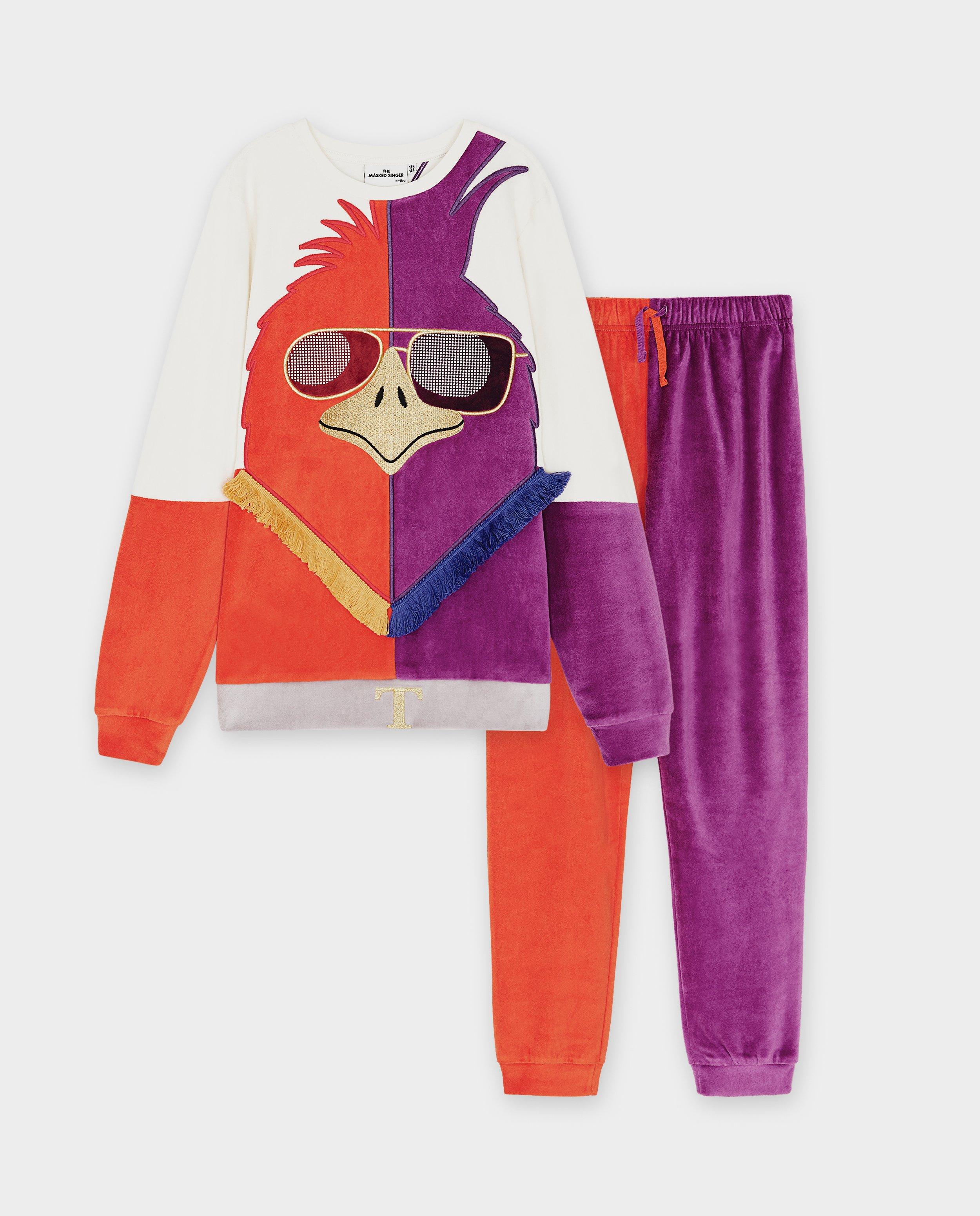 Nachtkleding - Pyjama Tik en Tok, maat 116-170, unisex