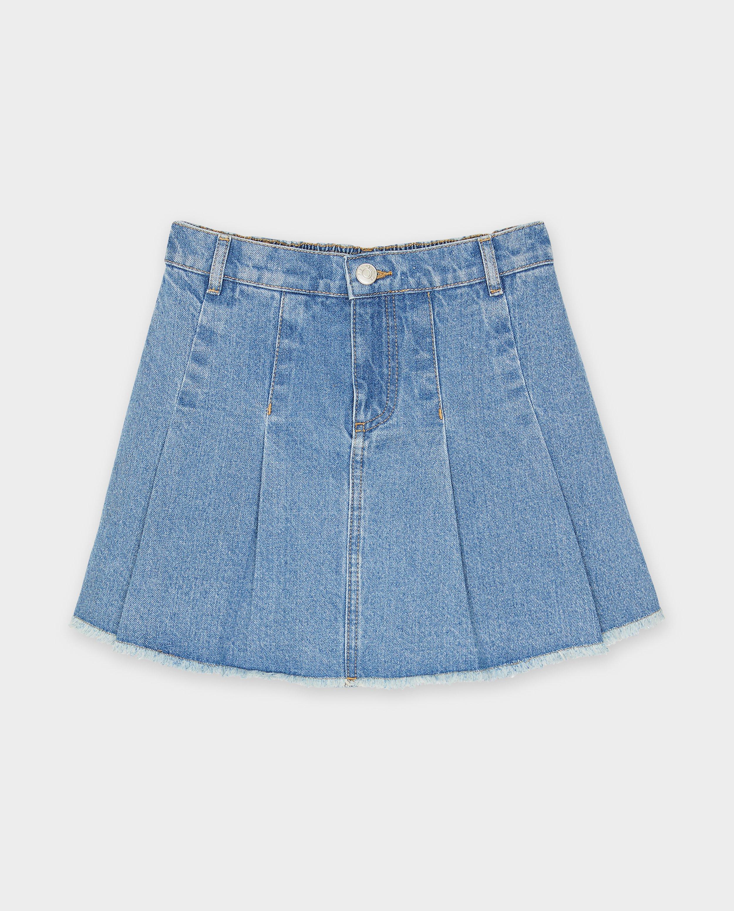 Rokken - Blauwe jeansskort