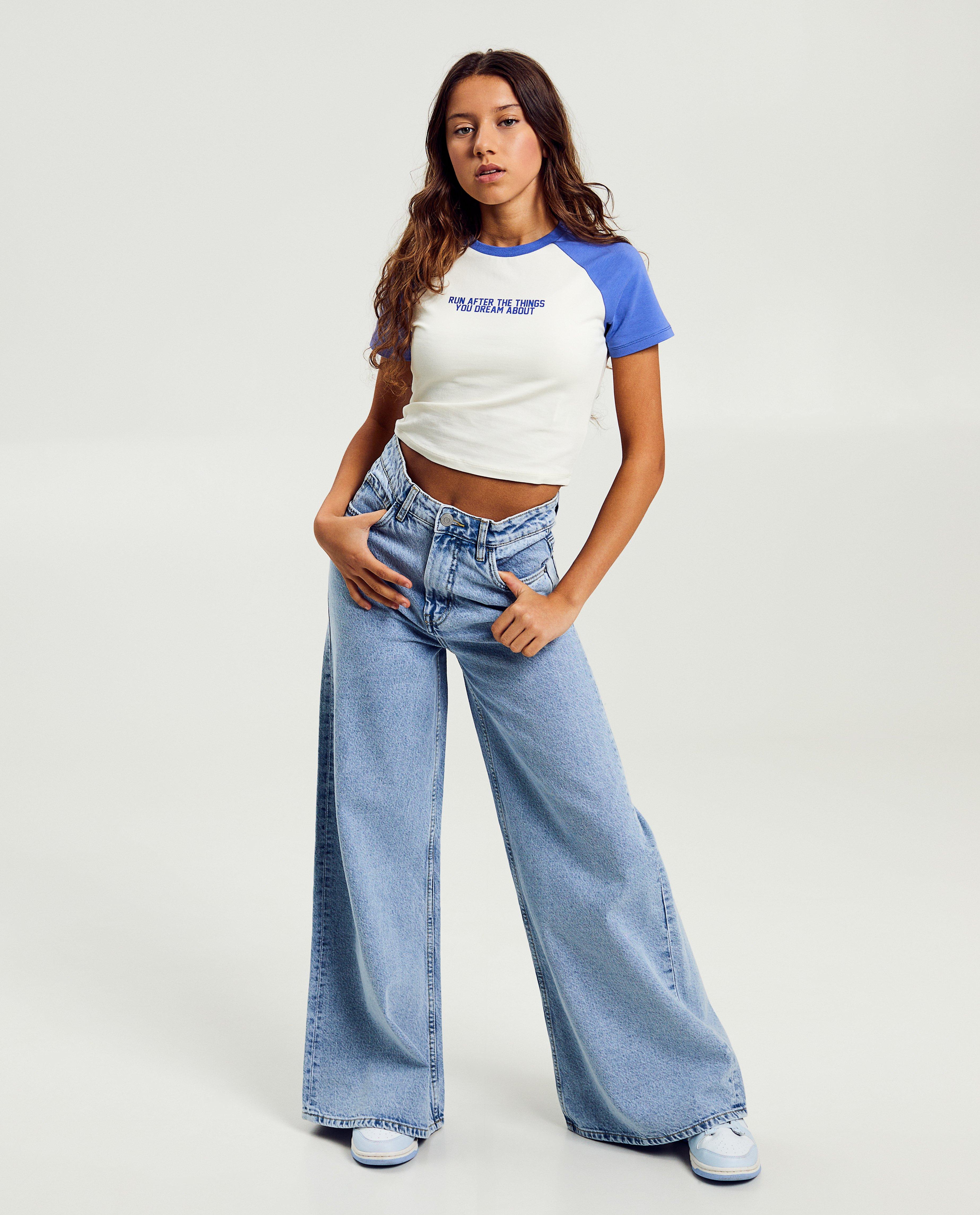 T-shirts - T-shirt met color block