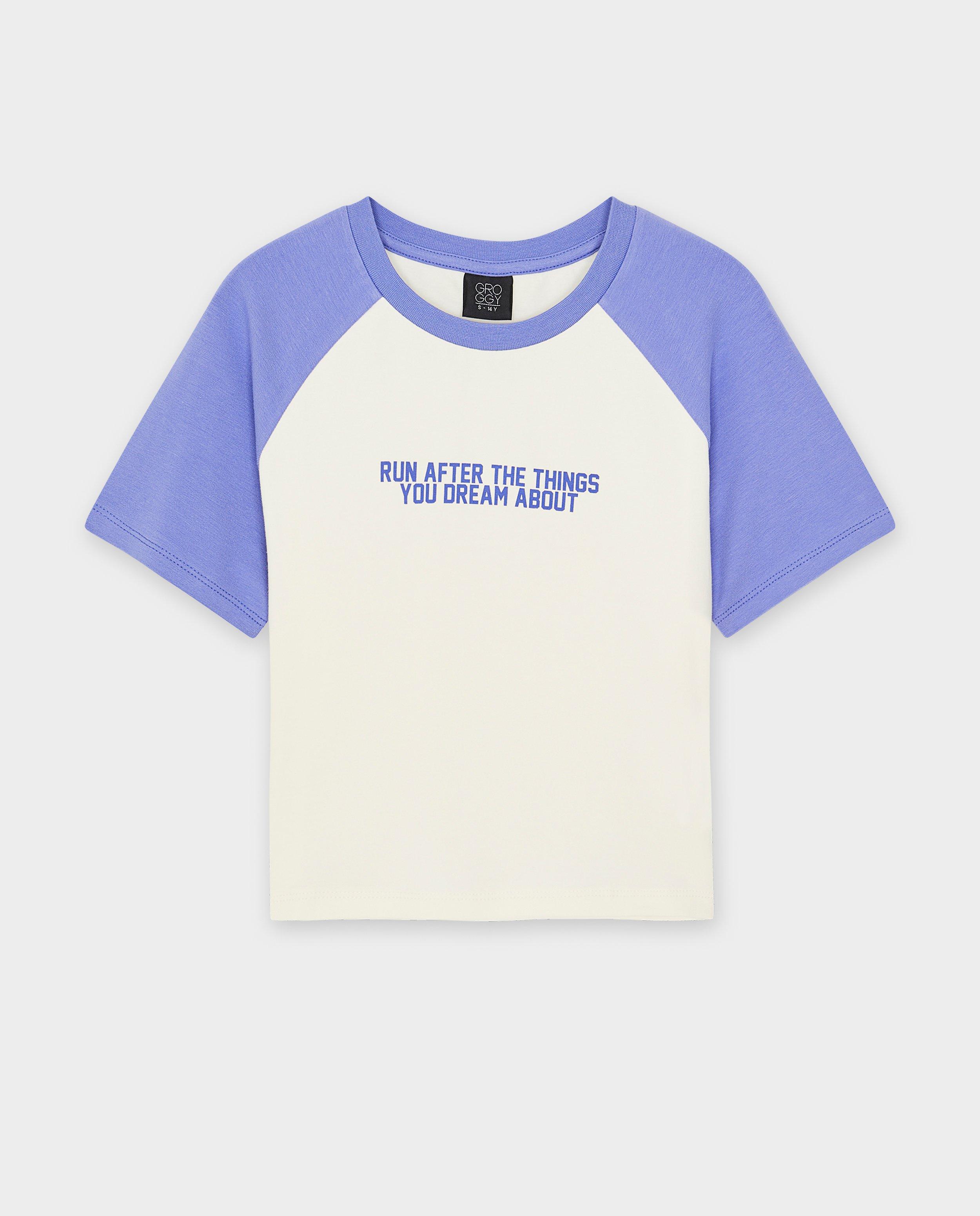 T-shirts - T-shirt met color block