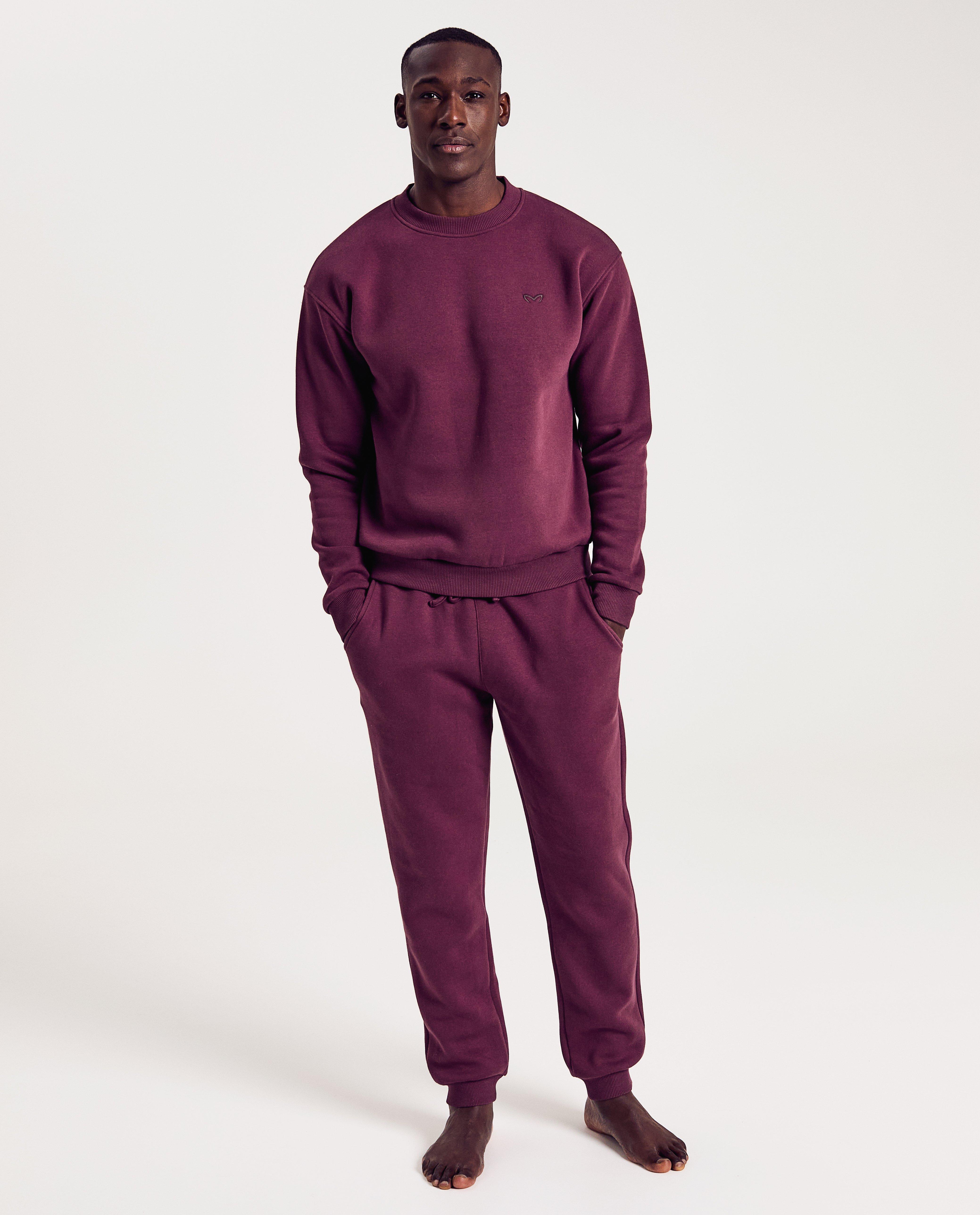 Pantalon de jogging mauve fonce taille S XXL unisexe The Masked Singer JBC Belgique Belgique
