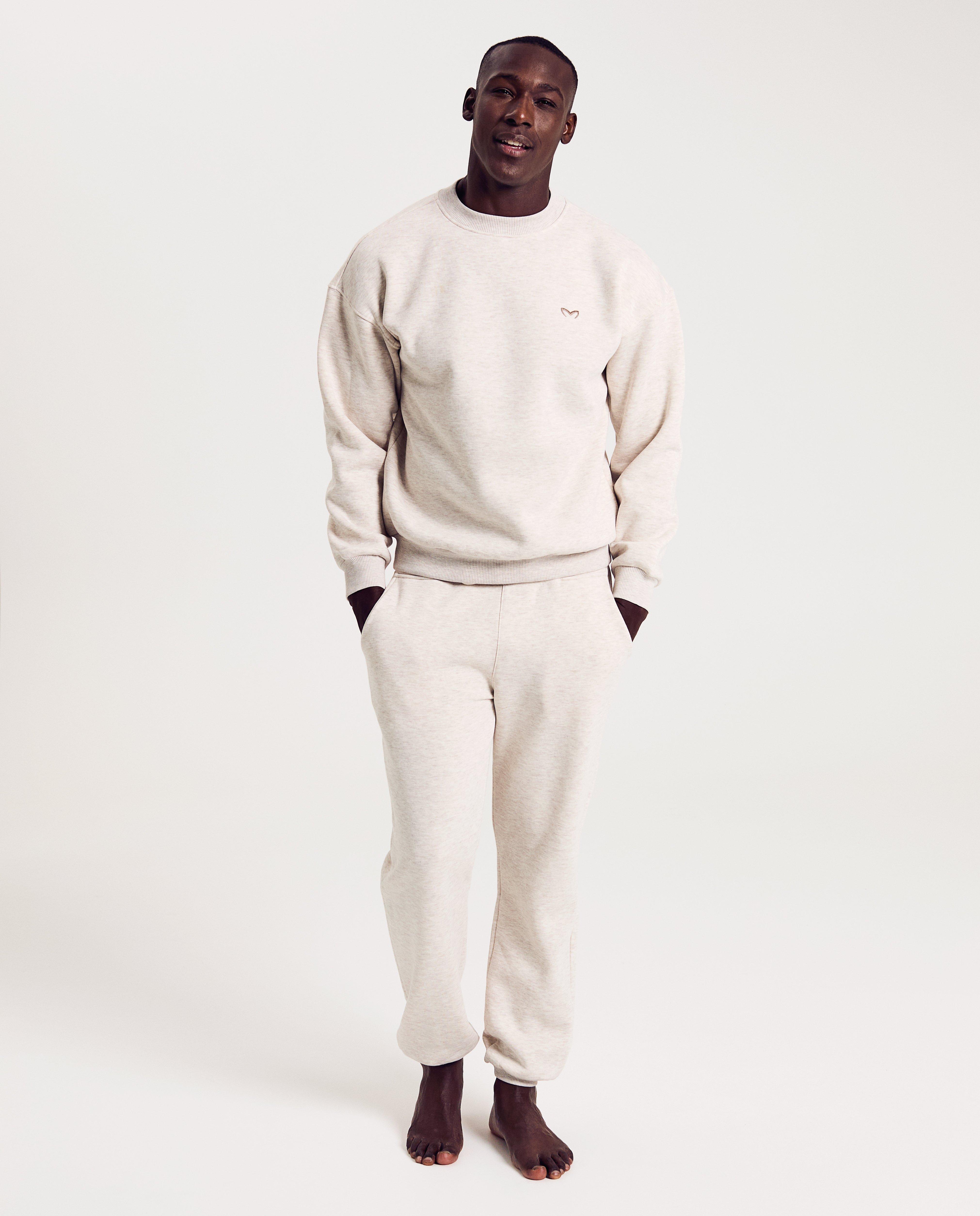 Sweats - Sweat beige, taille XS-XL, unisexe