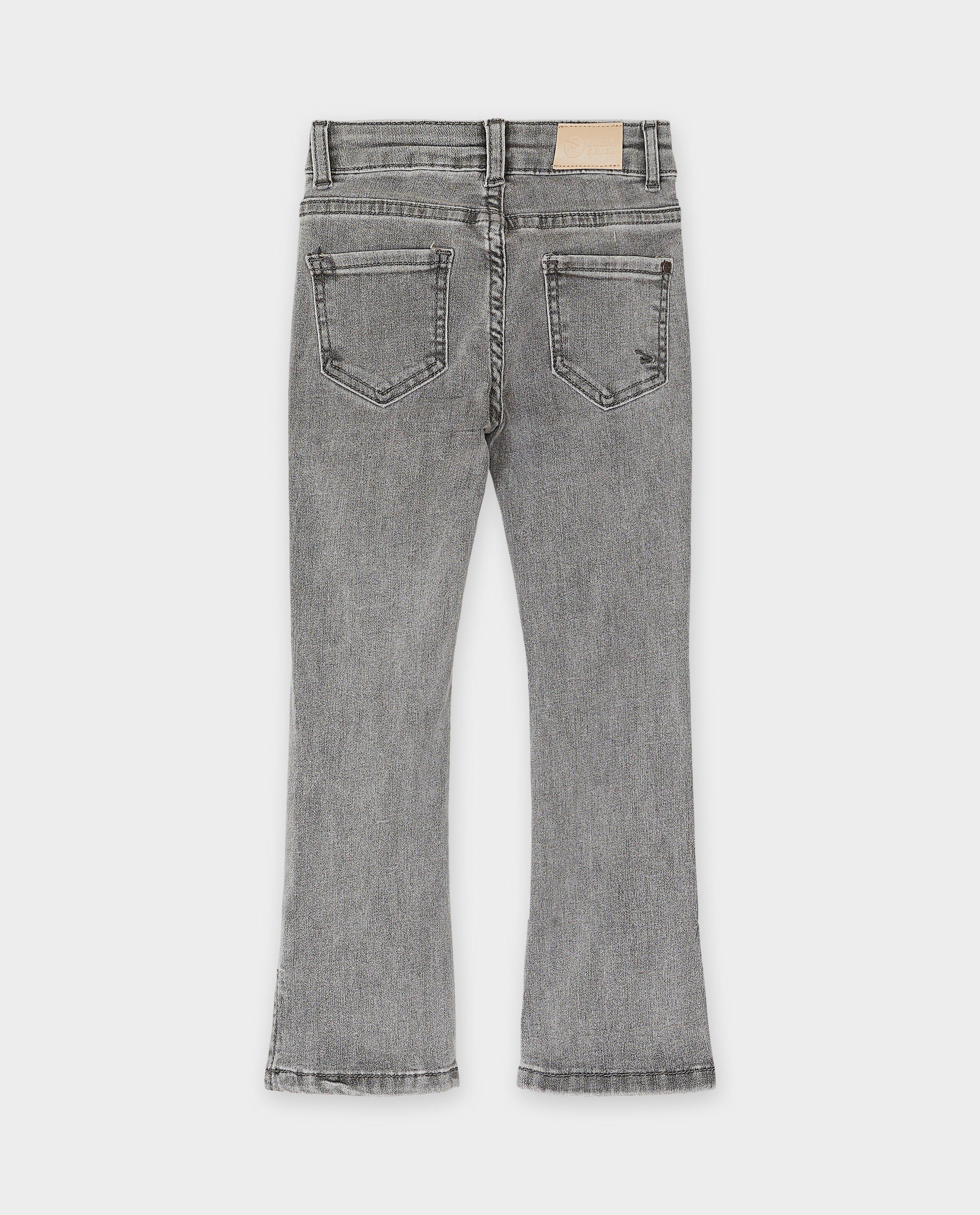 Jeans met geborduurde bloemen - Product Detail - donkergrijs - afbeelding nummer 5