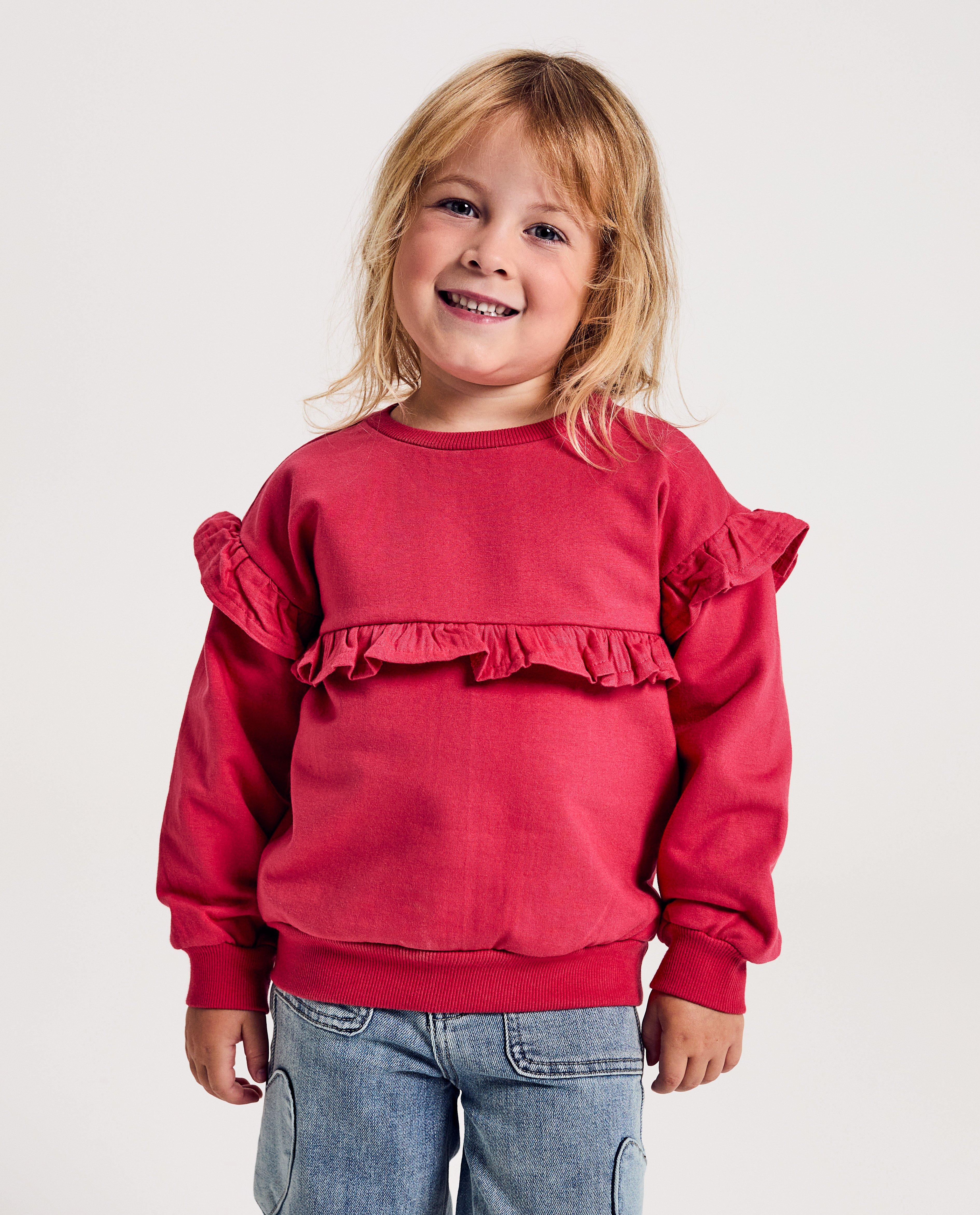 Sweater met ruches - Product Detail - oudroze - afbeelding nummer 1