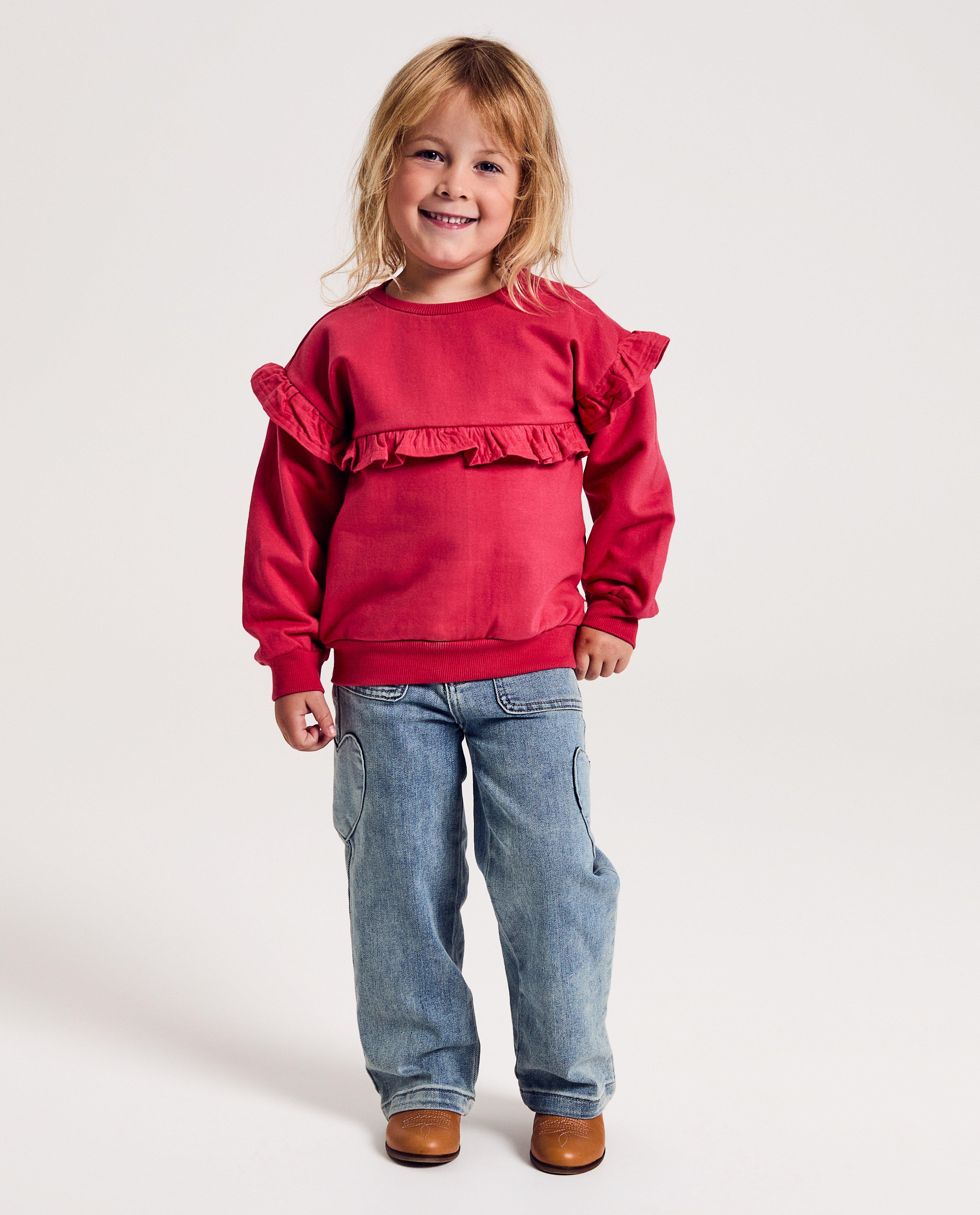 Sweater met ruches - Product Detail - oudroze - afbeelding nummer 2