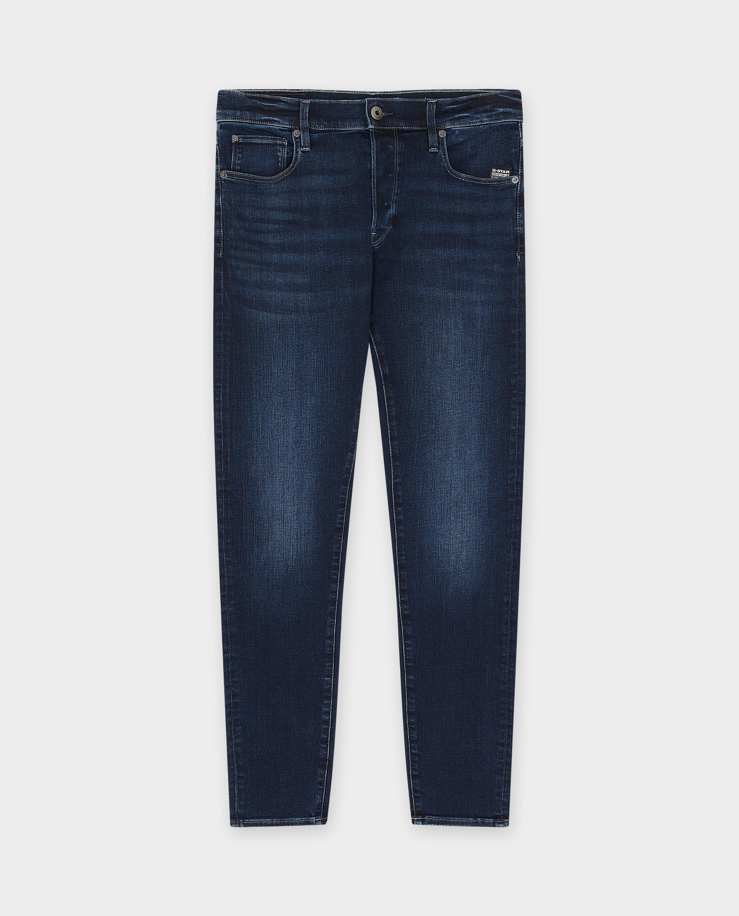 Jeans - Donkerblauwe jeans, slim fit