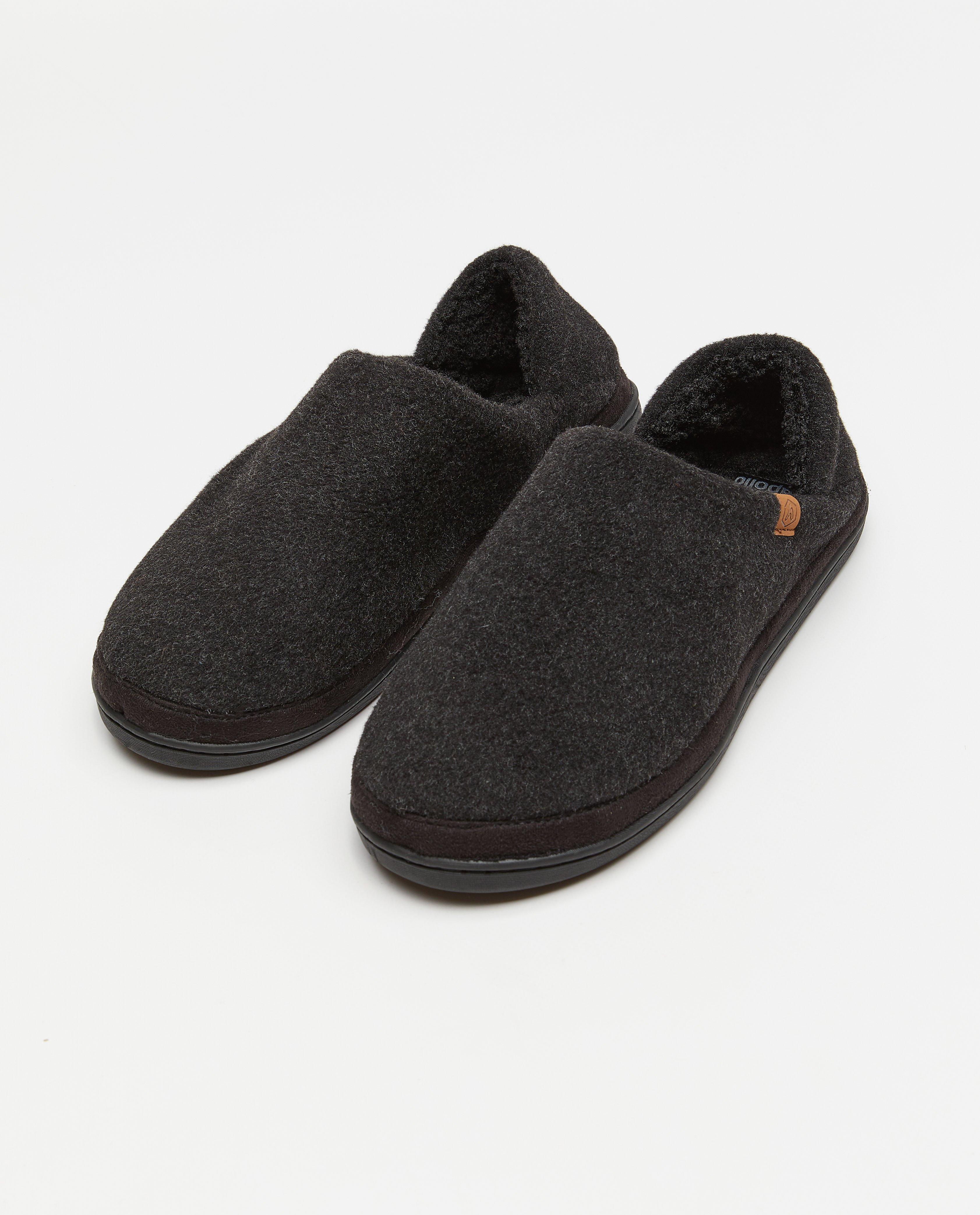 Pantoufles avec intérieur en peluche, hommes - null - Quarterback