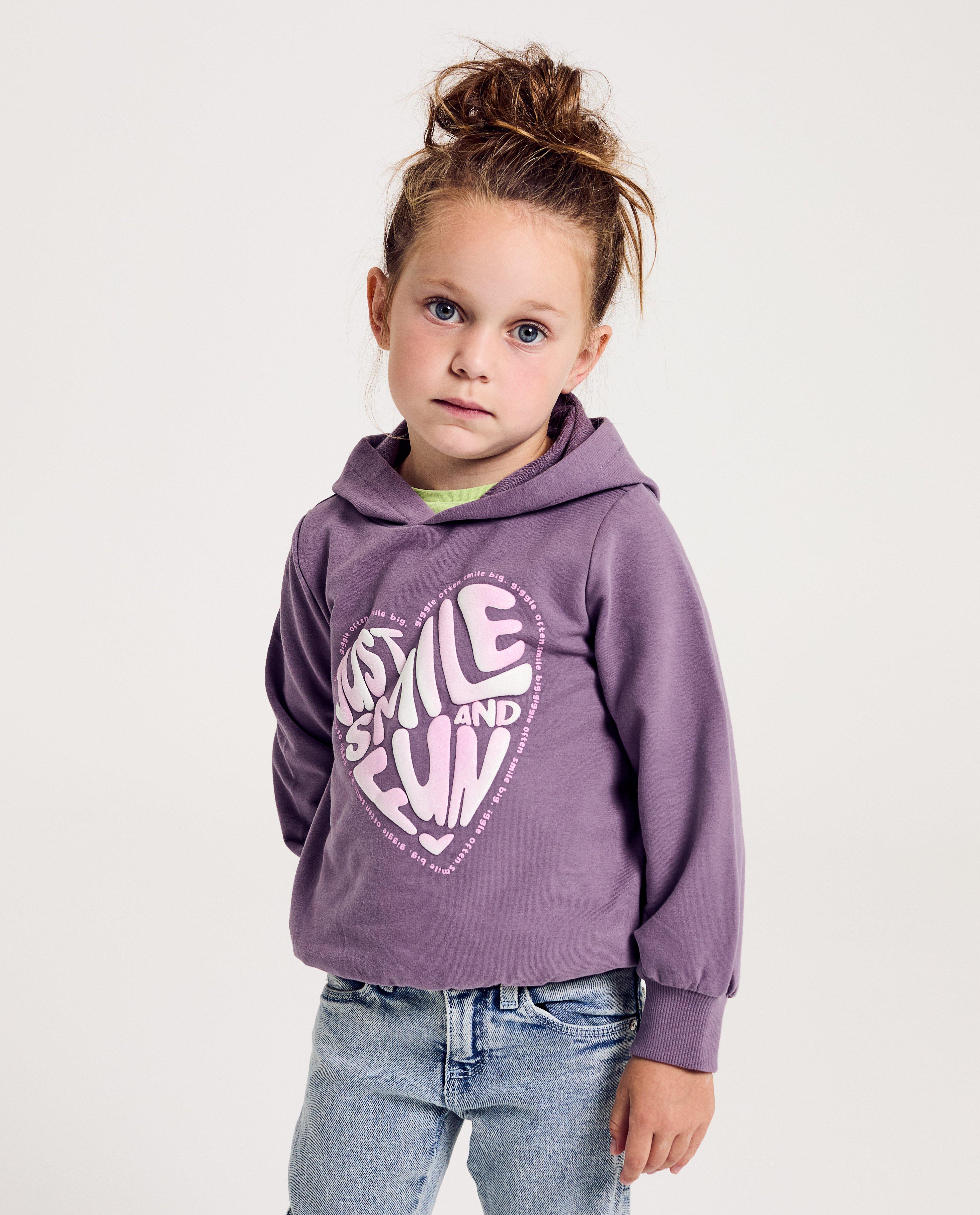 Hoodie met opschrift in reliëf - null - S. Oliver