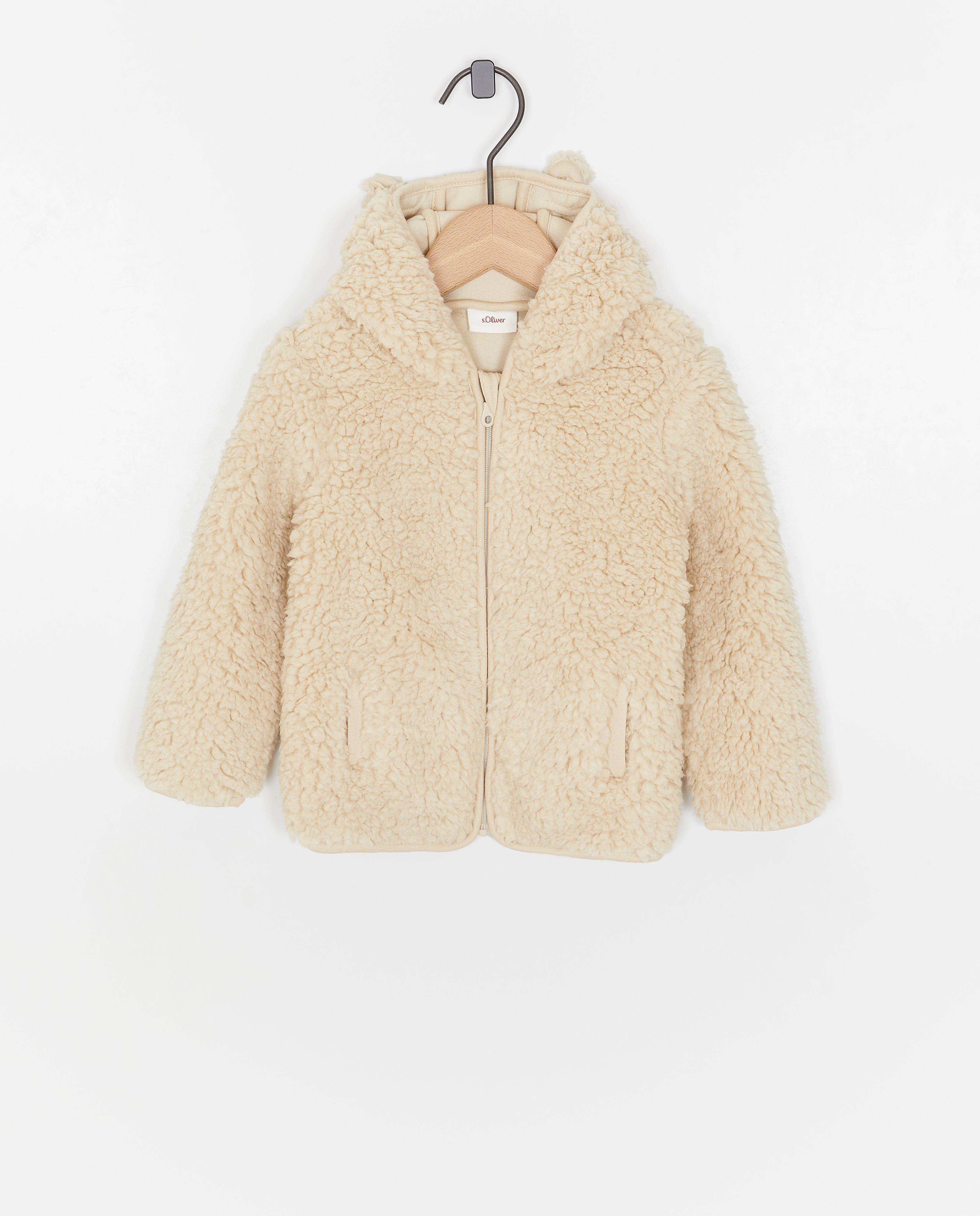 Gilet en peluche avec des petites oreilles - null - S. Oliver