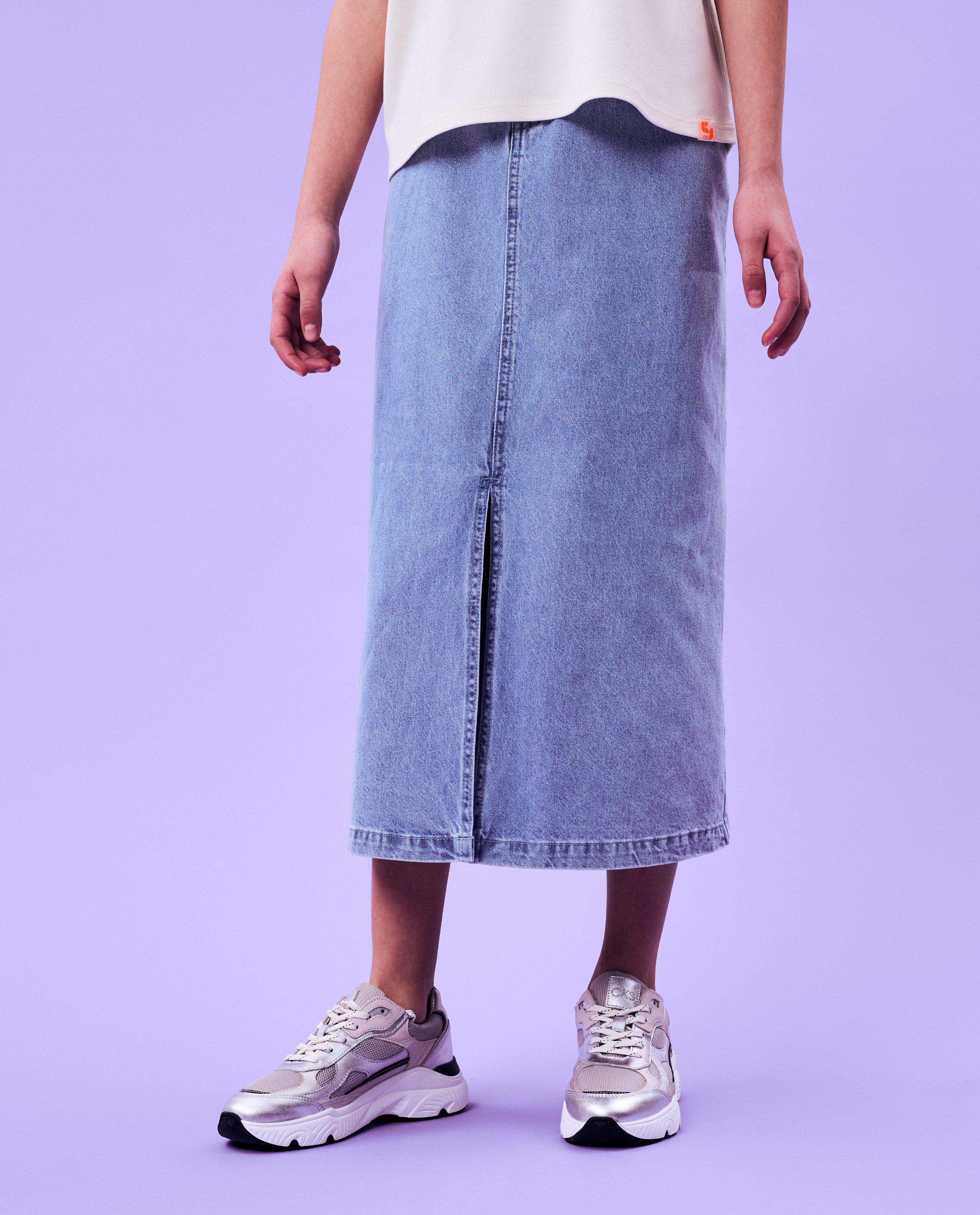 Rokken - Blauwe jeansrok