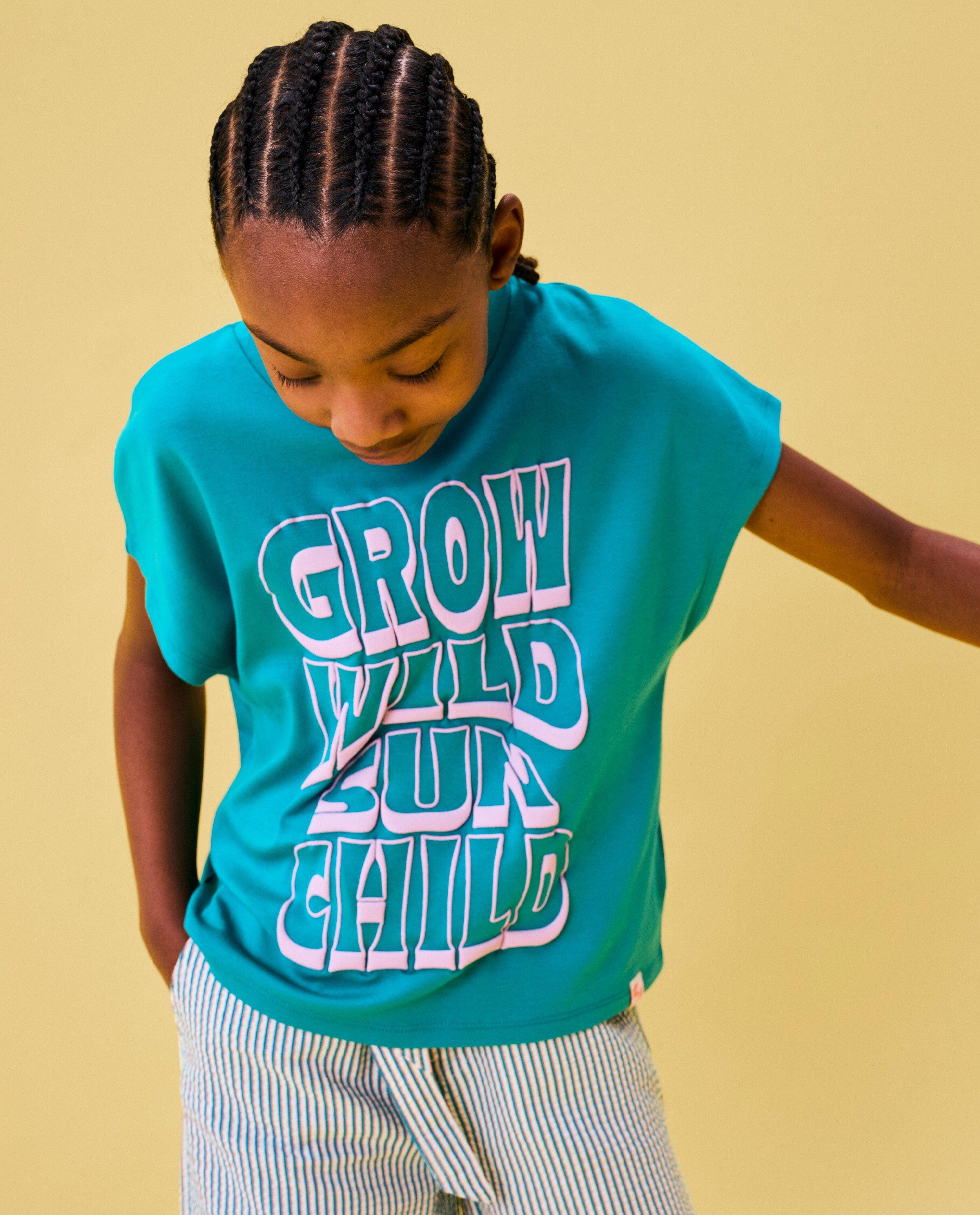 T-shirt met opschrift - null - CKS