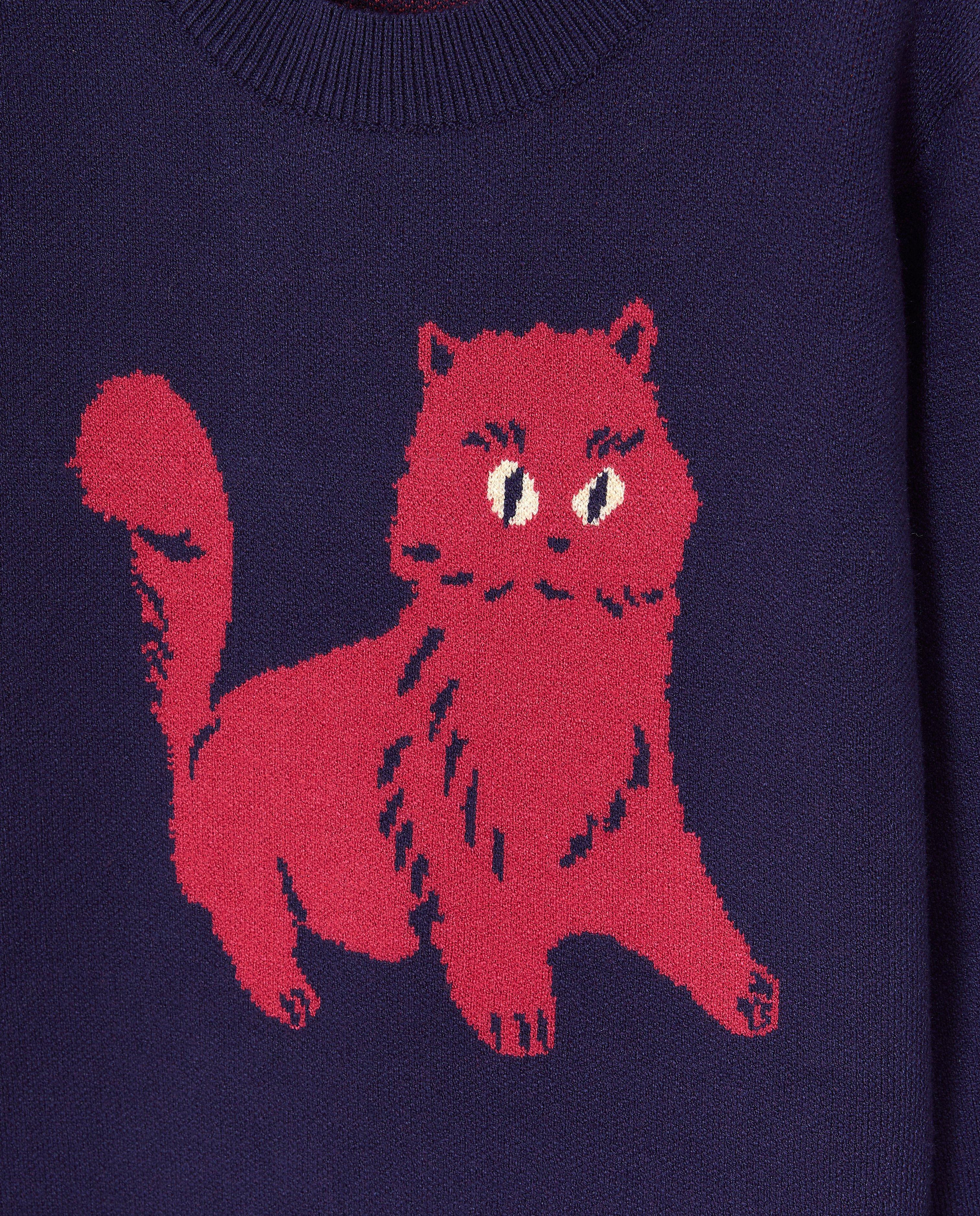Sweaters - Trui met kattenprint