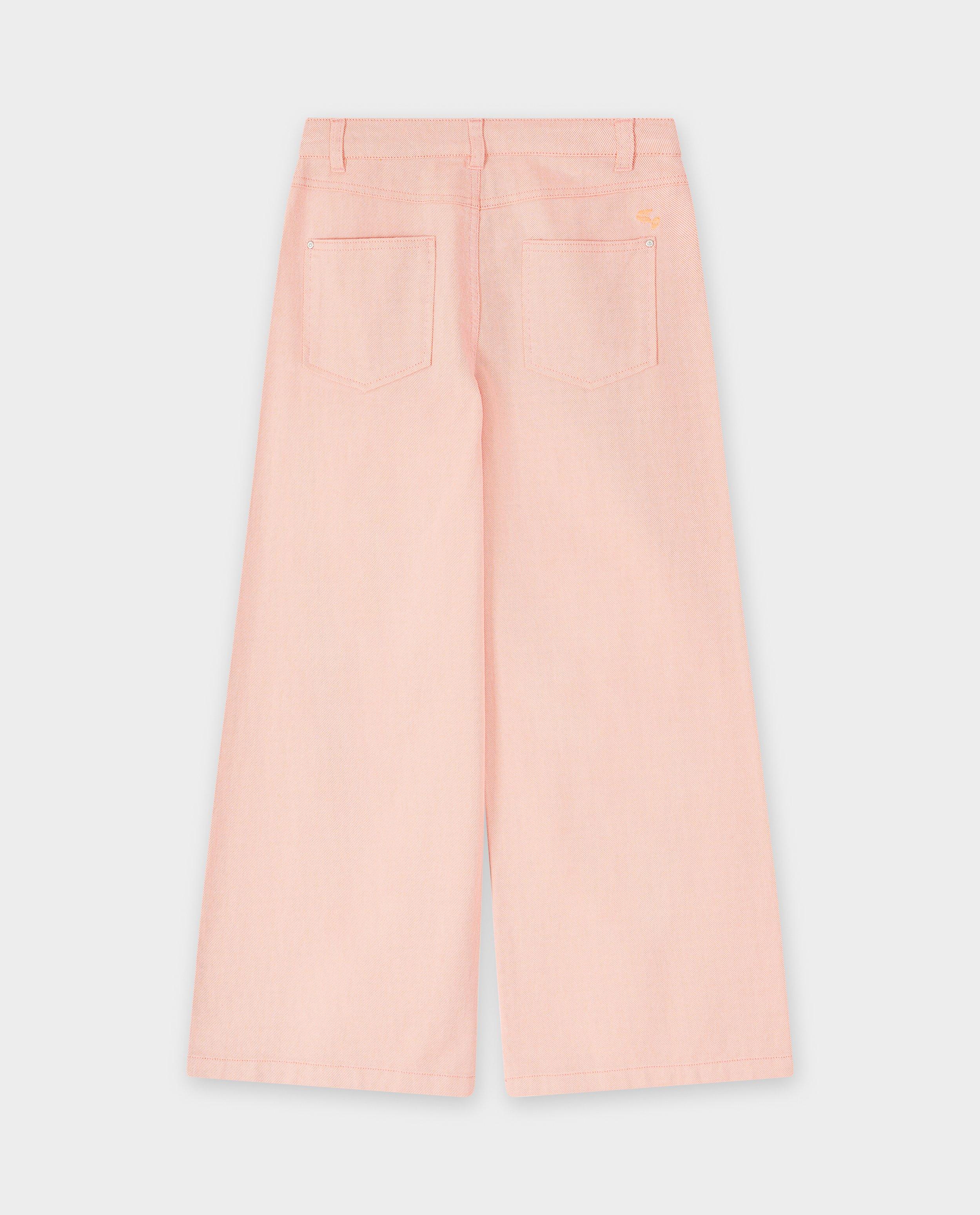 Jeans - Roze jeans, wide leg fit