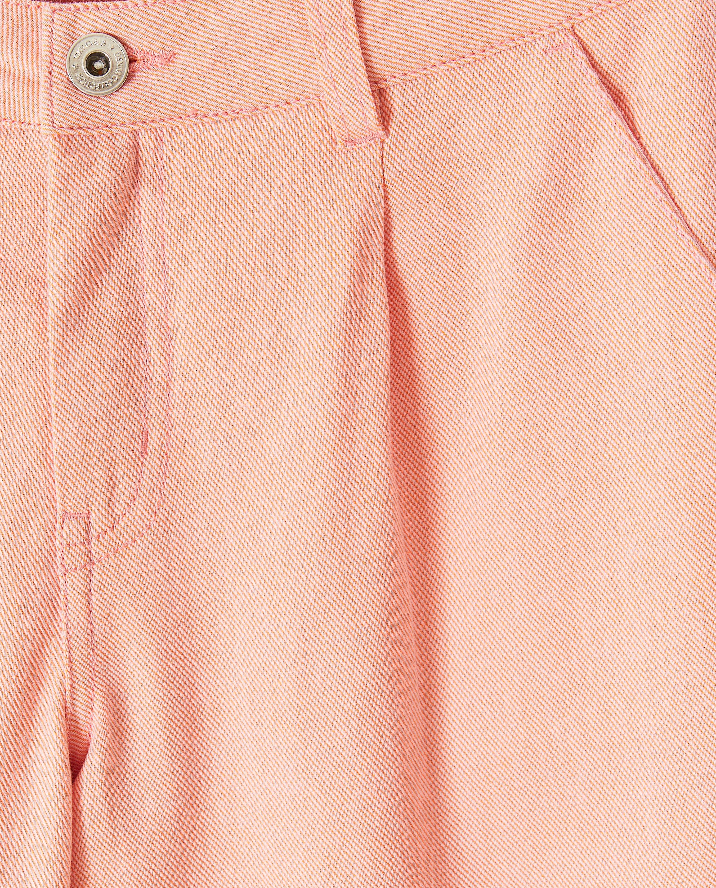 Jeans - Roze jeans, wide leg fit