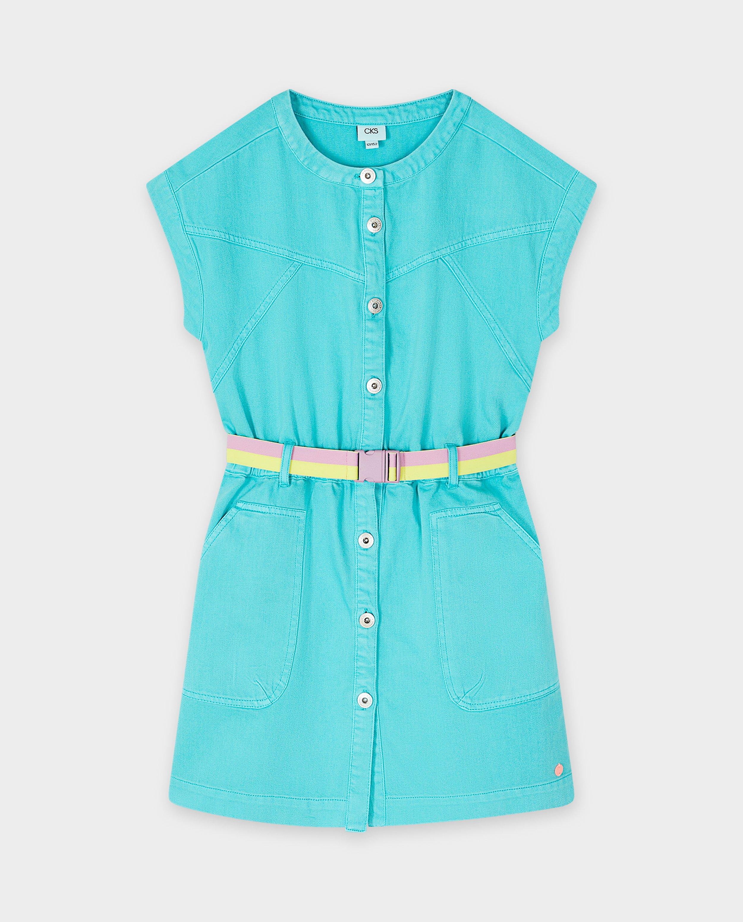Robes - Robe en jean avec ceinture