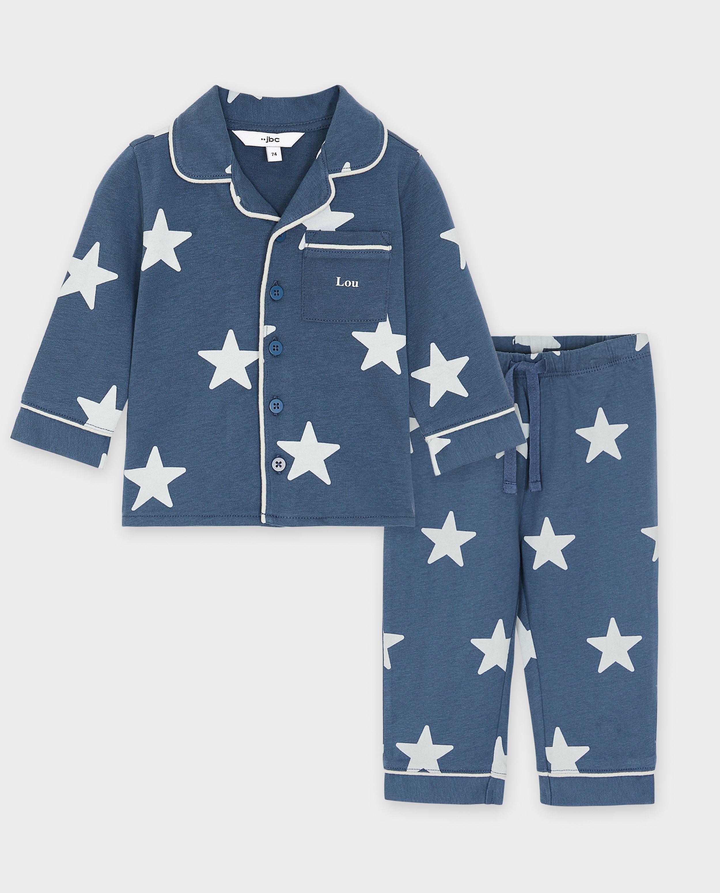 Nachtkleding - Personaliseerbare pyjama van biokatoen, baby