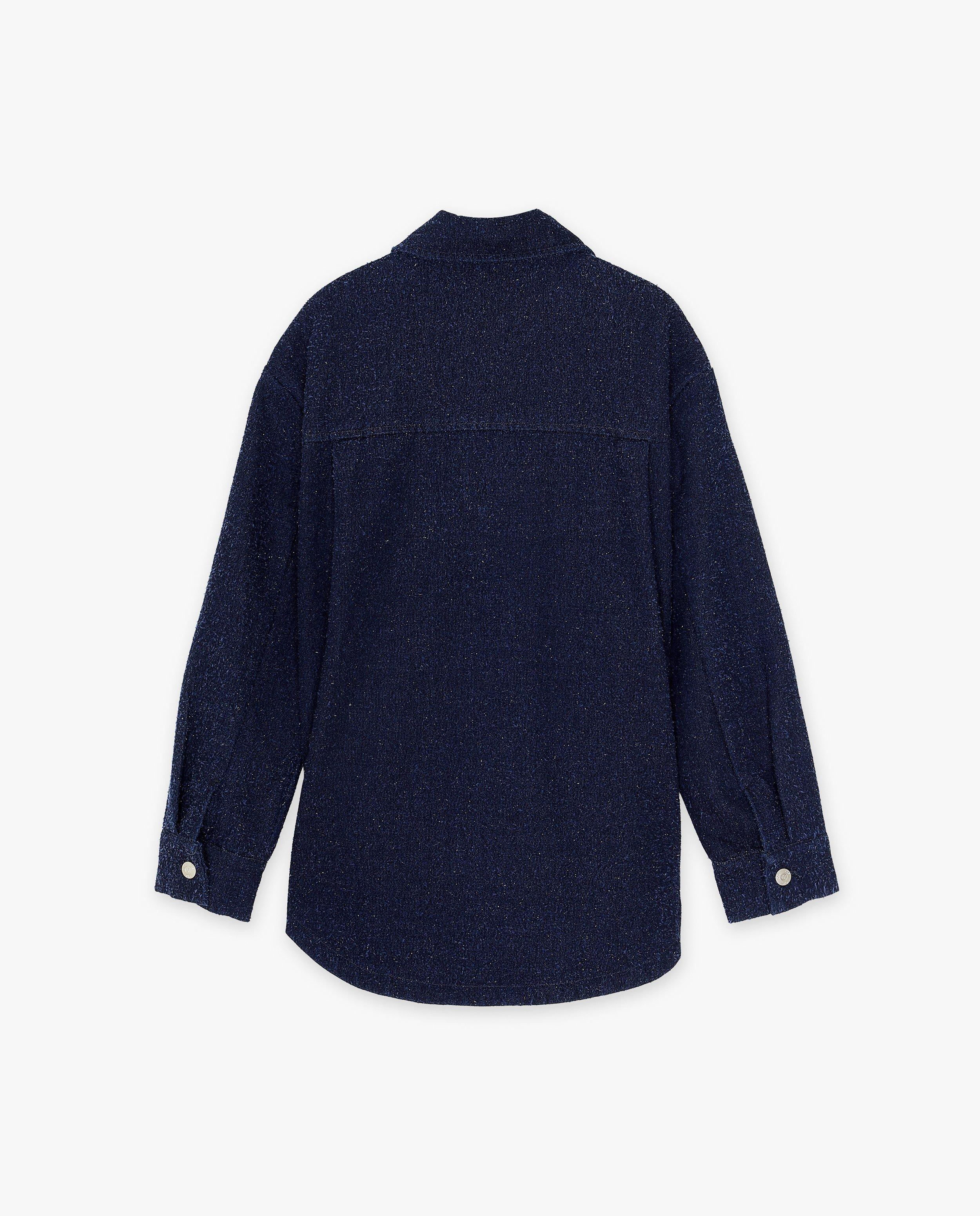 Blazers - Donkerblauw tweed vest