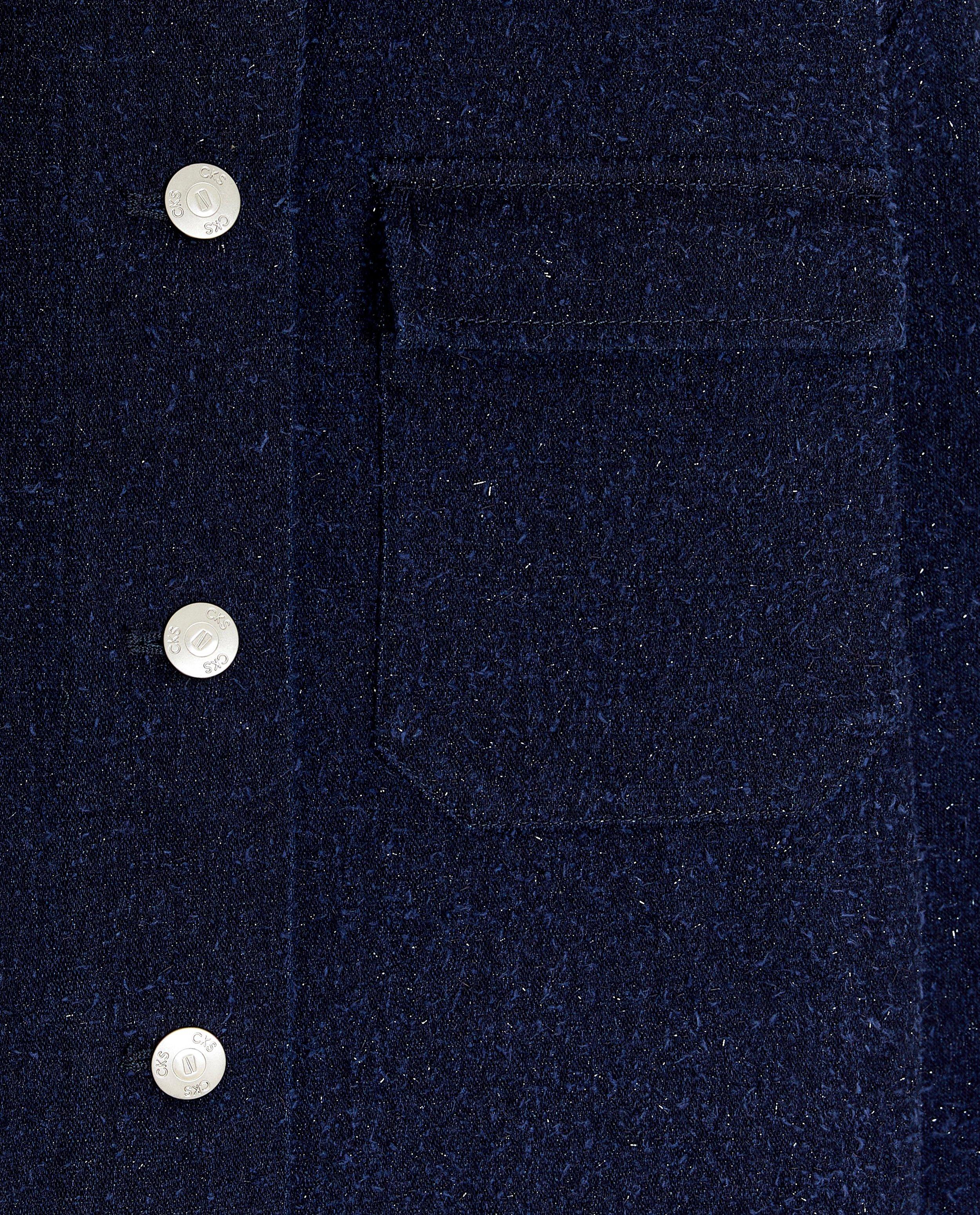 Blazers - Donkerblauw tweed vest