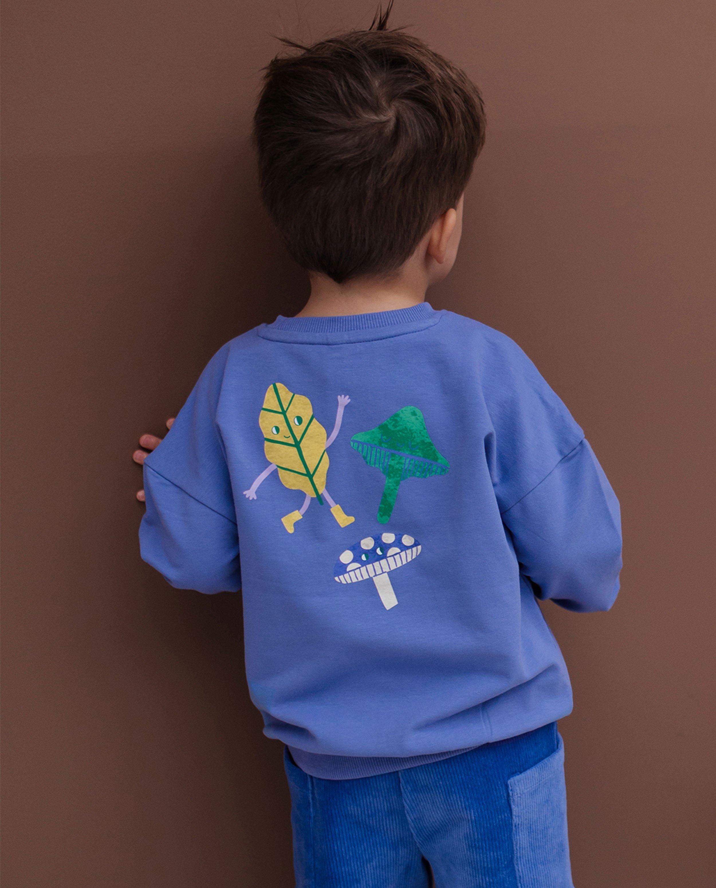 Sweater met backprint - Product Detail - blauw - afbeelding nummer 1