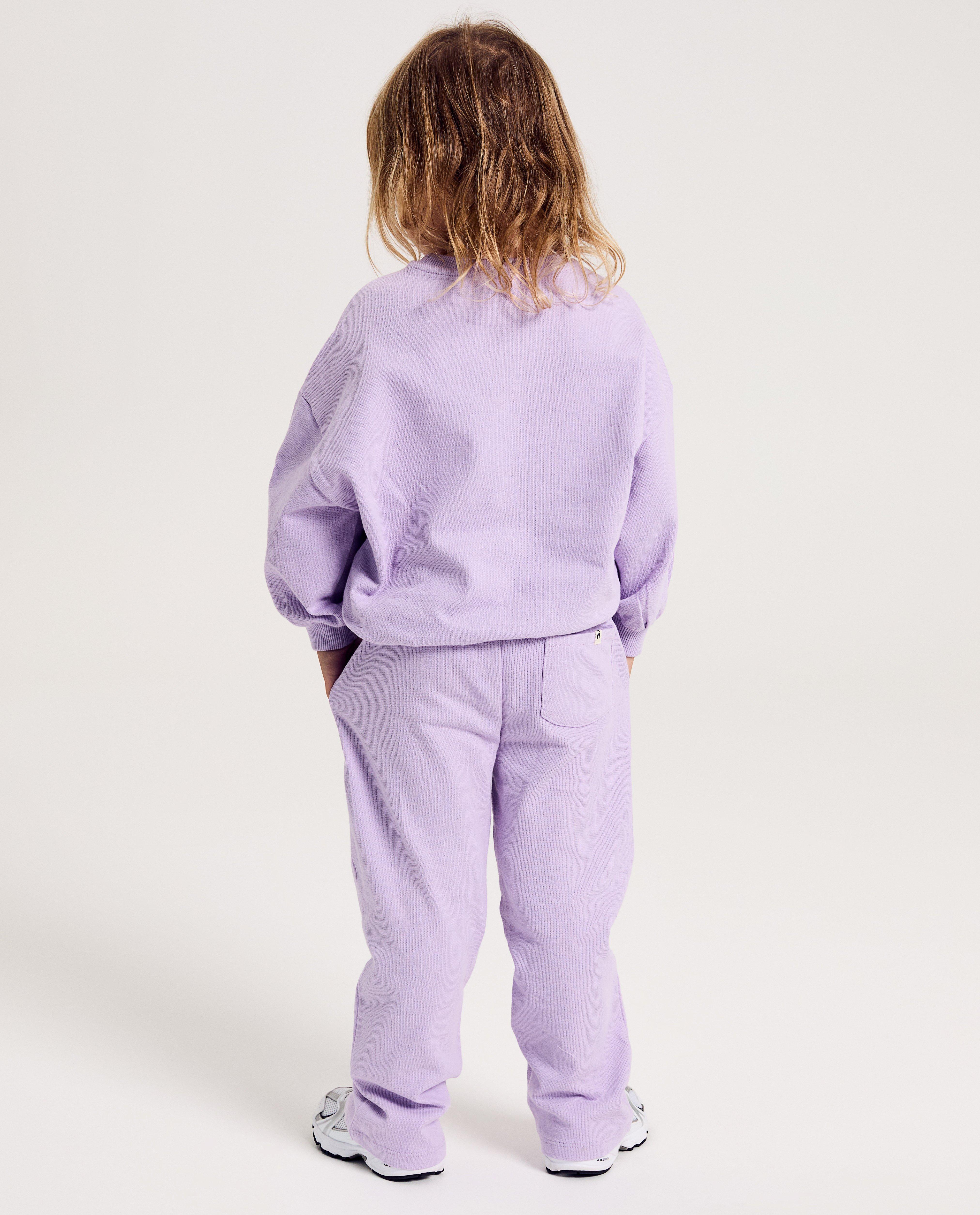 Sweater met print blaadje - Product Detail - lila - afbeelding nummer 4